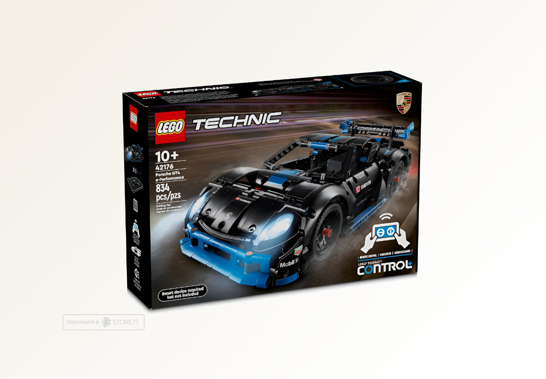 Конструктор LEGO Technic 42176 Гоночный автомобиль Porsche GT4 e-Performance