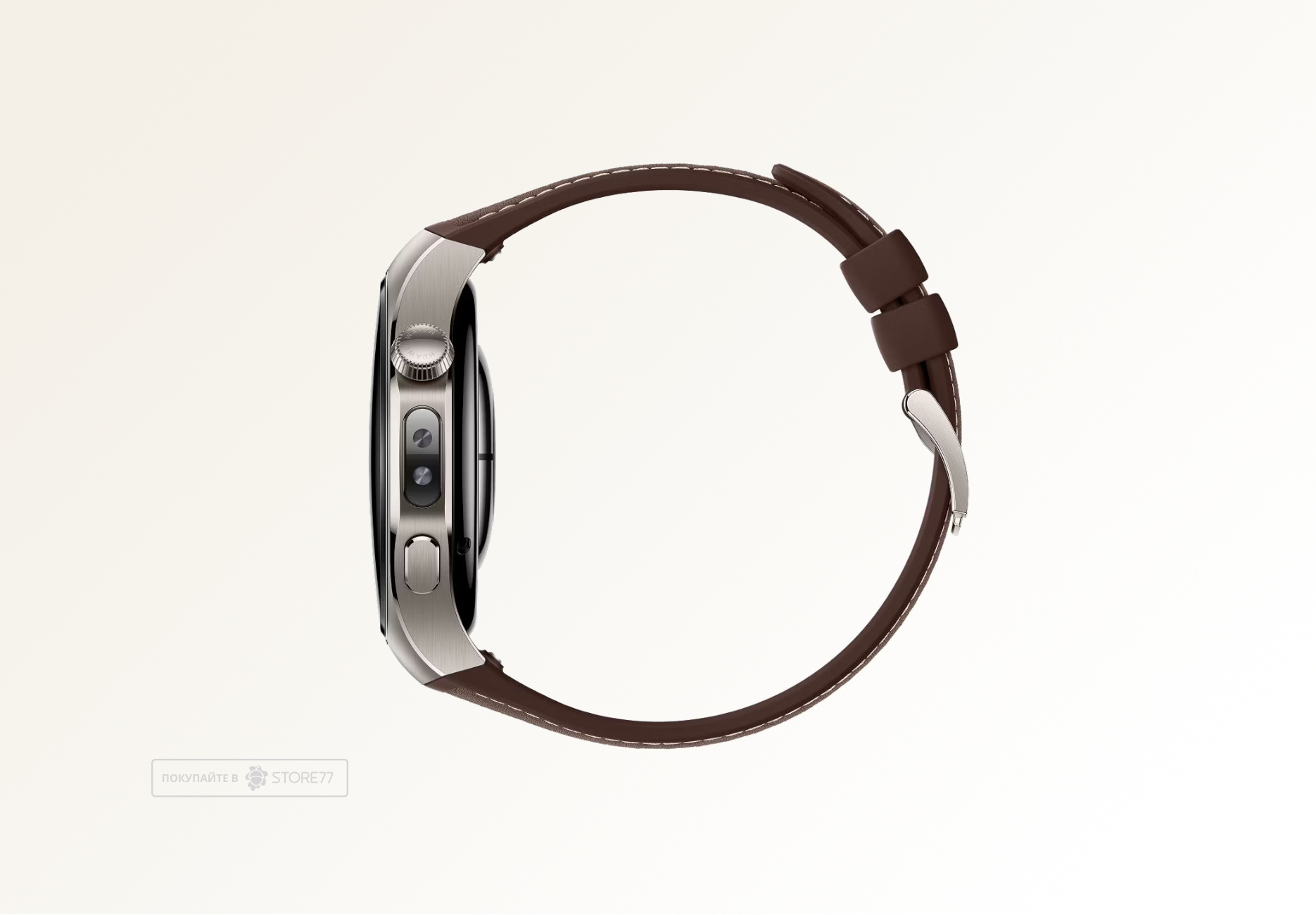 Умные часы Huawei Watch 5 46 мм LTE, цвет: темный коричневый (Dark Brown)