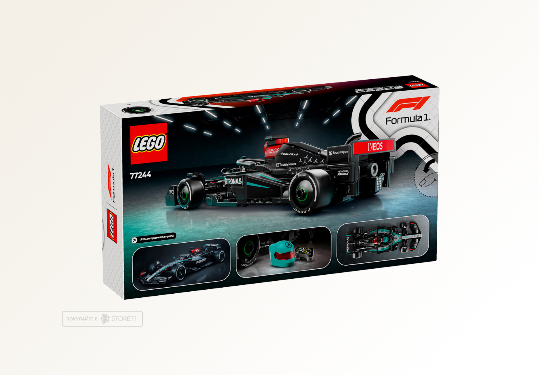 Конструктор LEGO Speed Champions 77244 Mercedes-AMG Petronas W15 F1