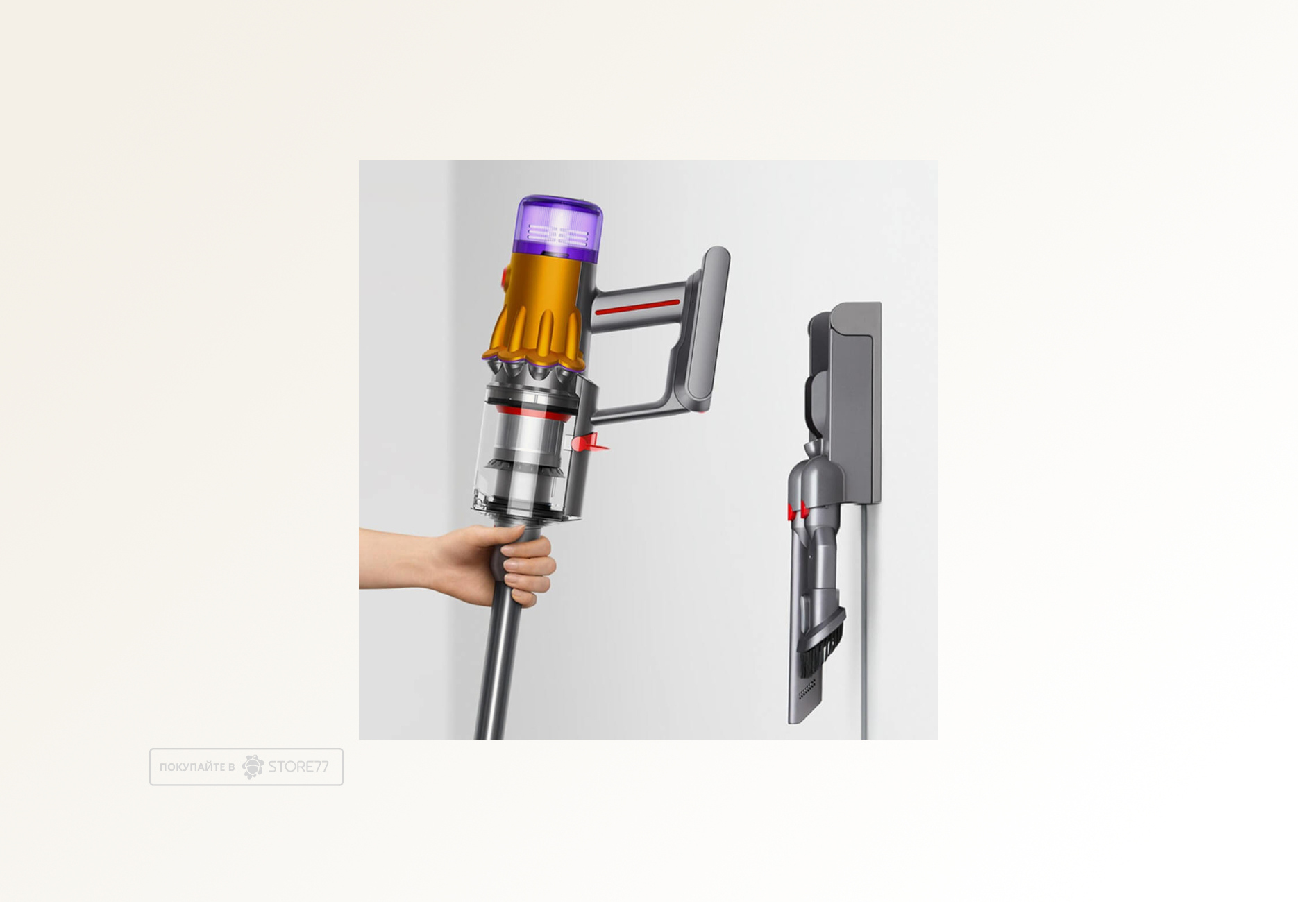 Беспроводной пылесос Dyson V12s Detect Slim Submarine (Серый/Золотой) Вилка EU