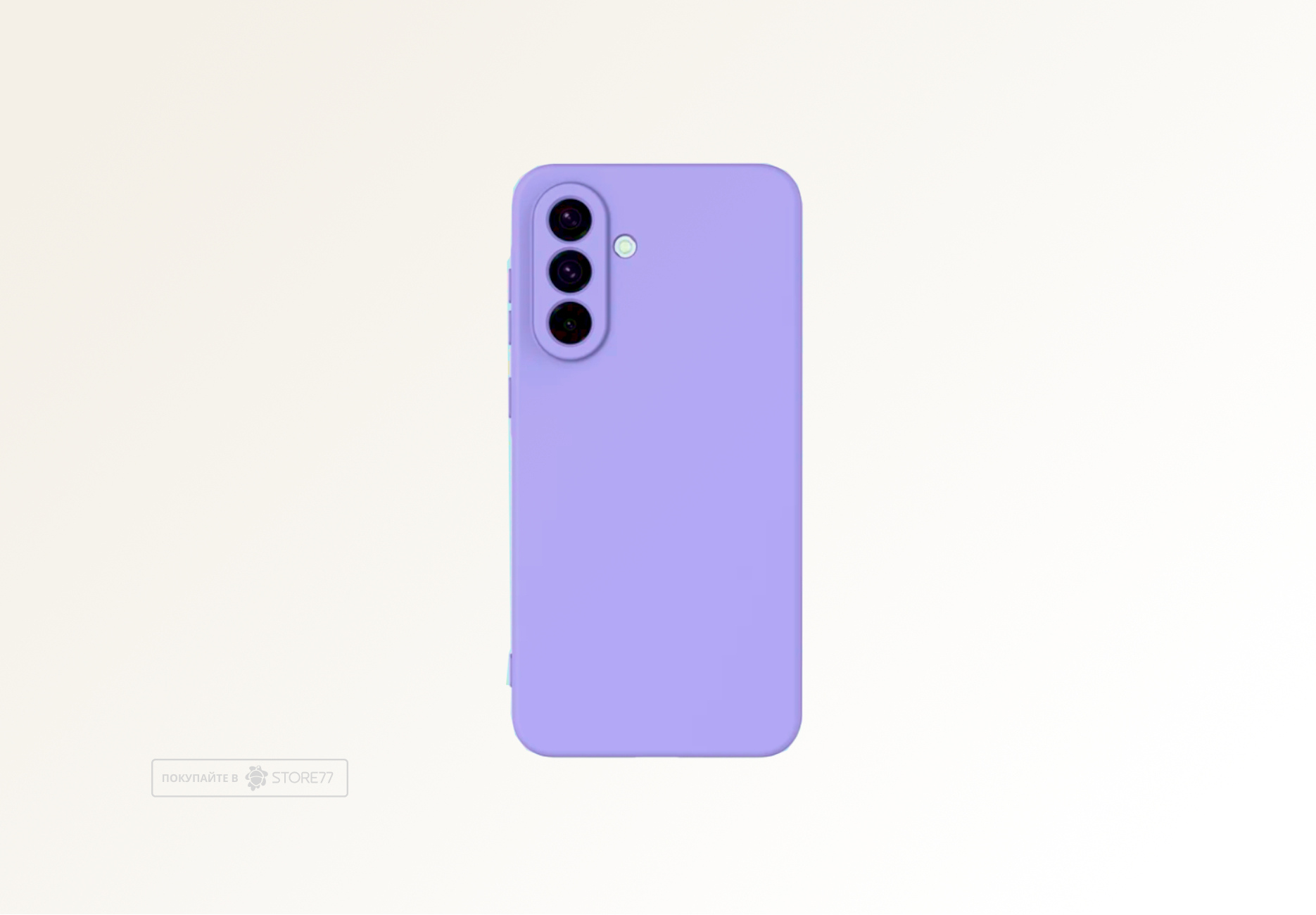 Чехол силиконовый для Samsung Galaxy A36 (Лавандовый)