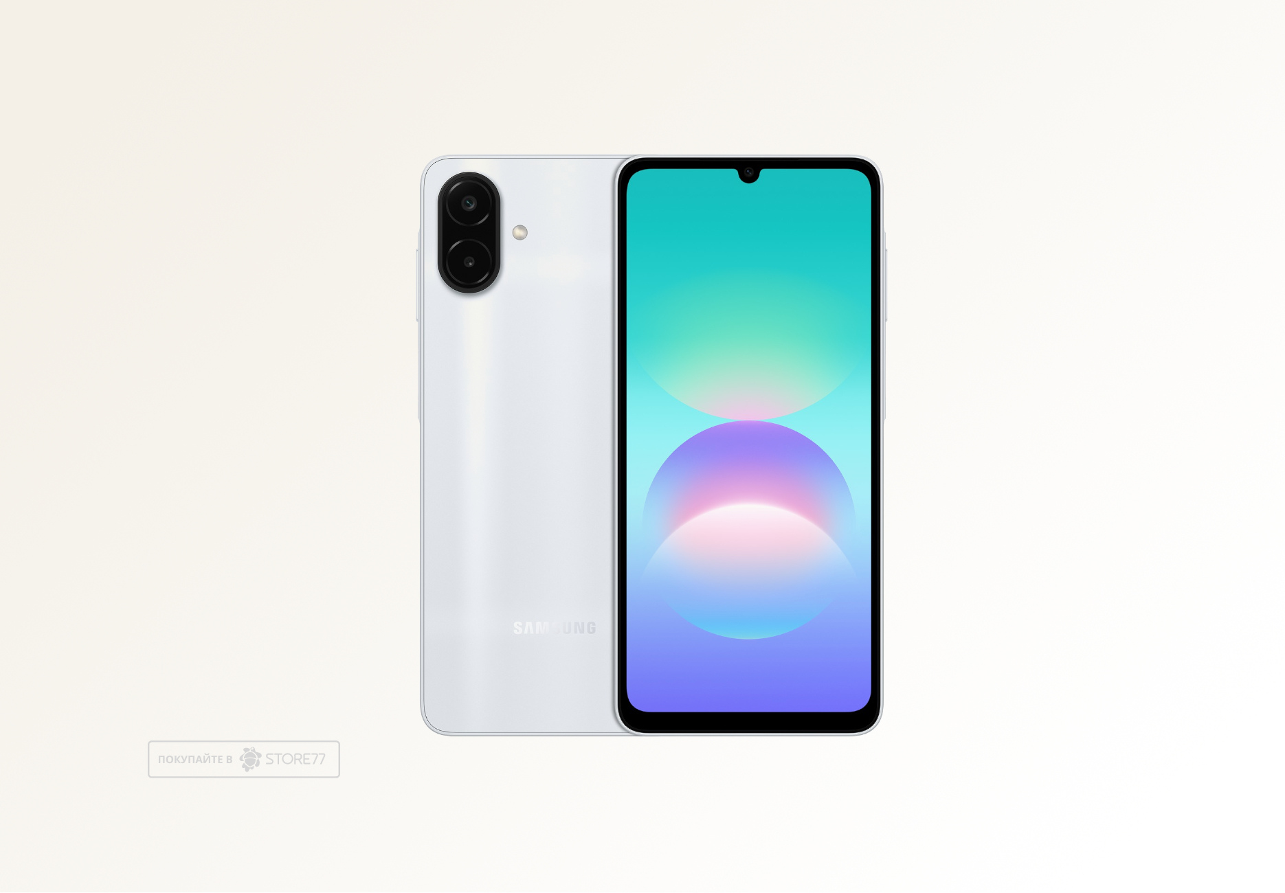 Телефон Samsung Galaxy A08 6/128 ГБ, цвет: серебристый (Silver)