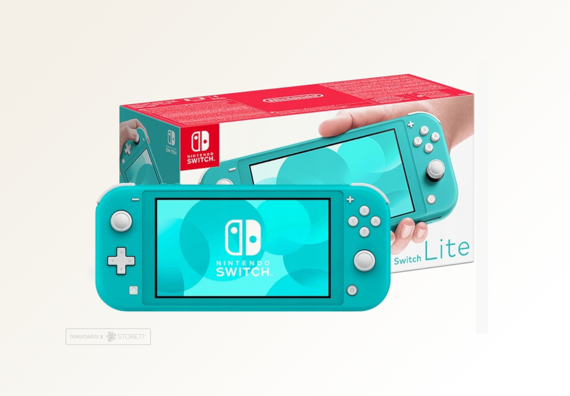 Игровая приставка Nintendo Switch Lite 32 ГБ (Бирюзовый)