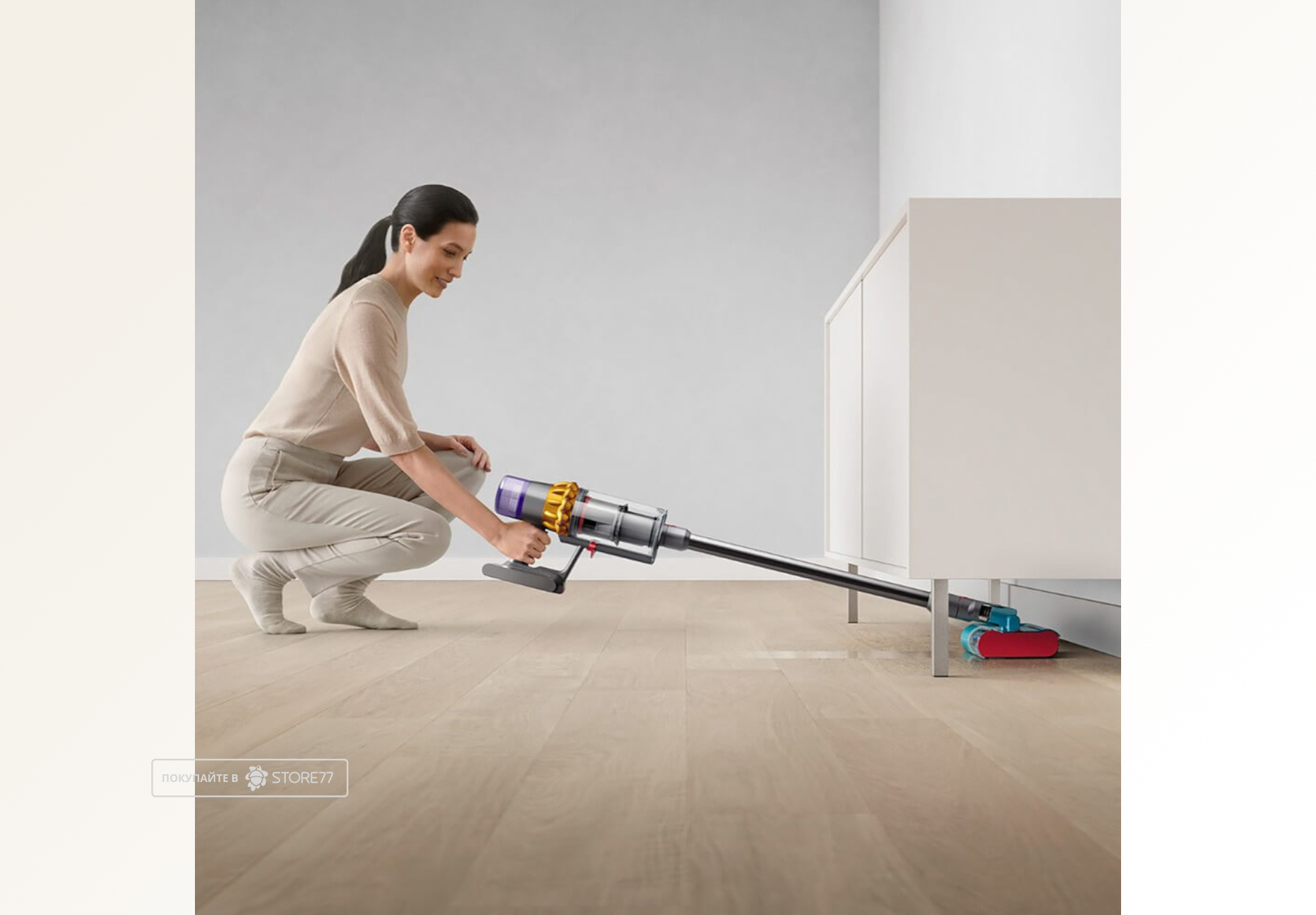 Беспроводной пылесос Dyson V15s Detect Submarine (Серый/Золотой)