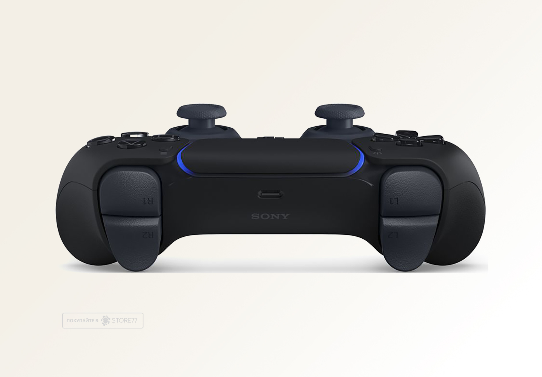 Геймпад Sony DualSense для PlayStation 5 (PS5), цвет: черная полночь (Midnight Black)
