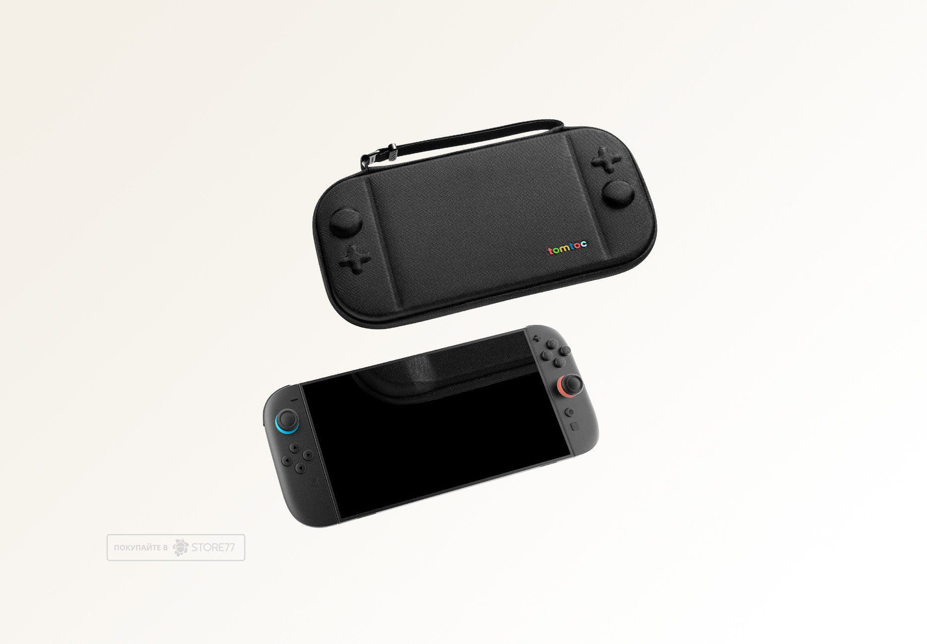 Чехол Tomtoс Gaming для Nintendo Switch 2 (Черный)