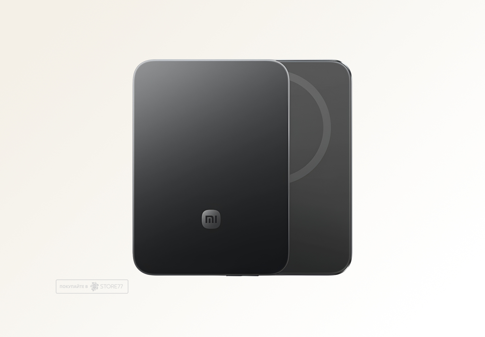 Внешний аккумулятор Xiaomi UltraThin Magnetic Power 5000мAч (Графитовый)