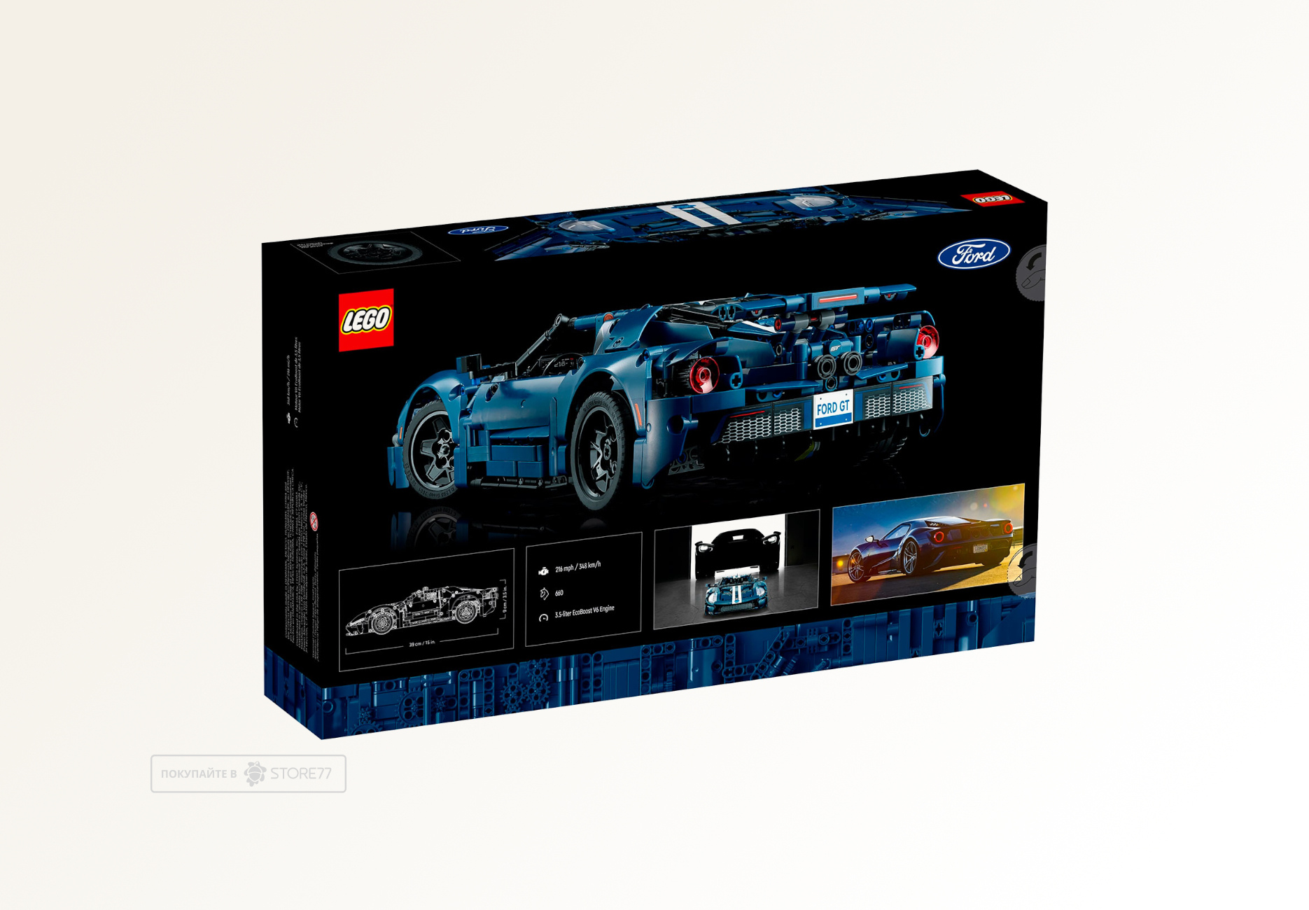 Конструктор LEGO Technic 42154 Ford GT