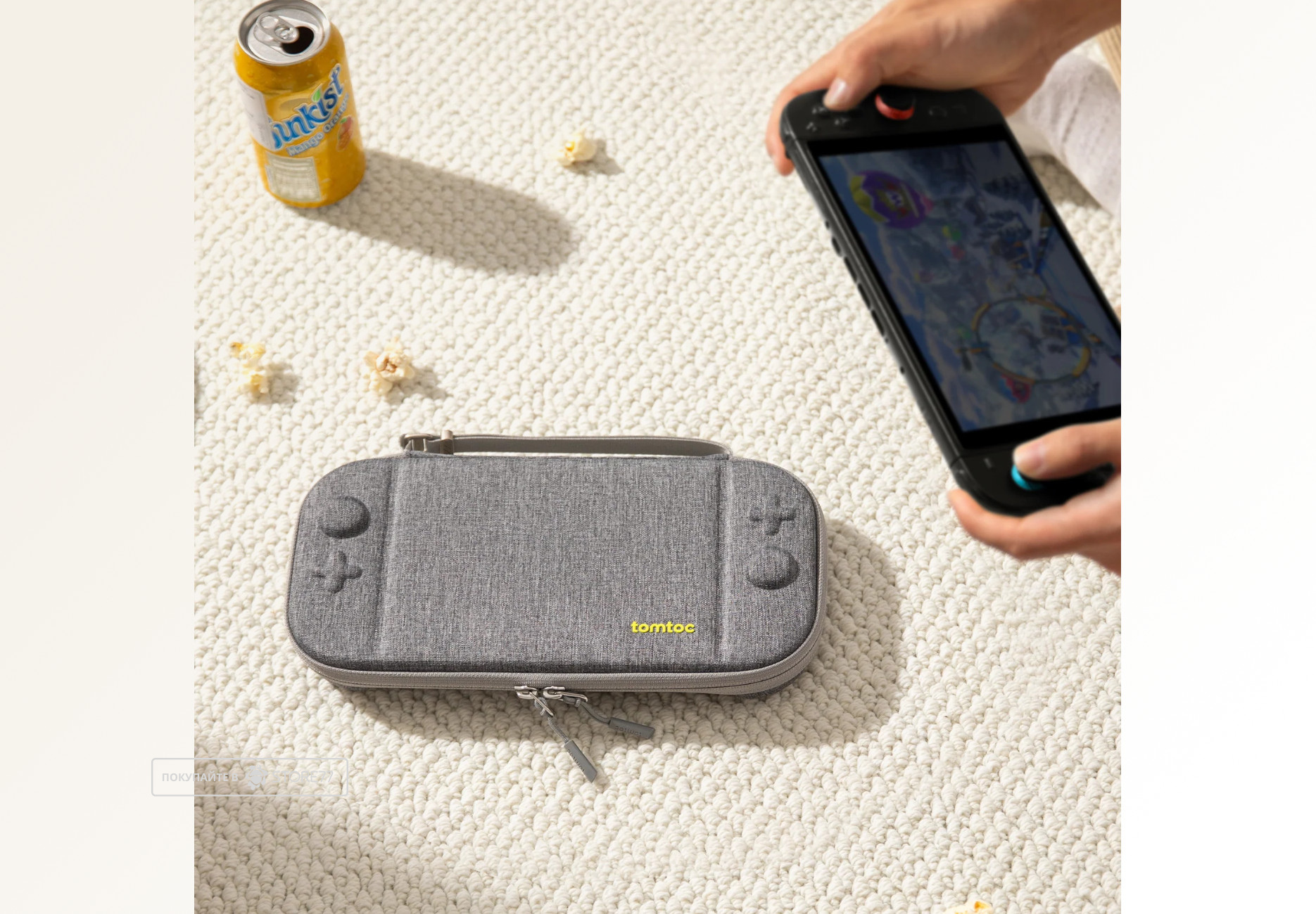 Чехол Tomtoс Gaming для Nintendo Switch 2 (Серый)