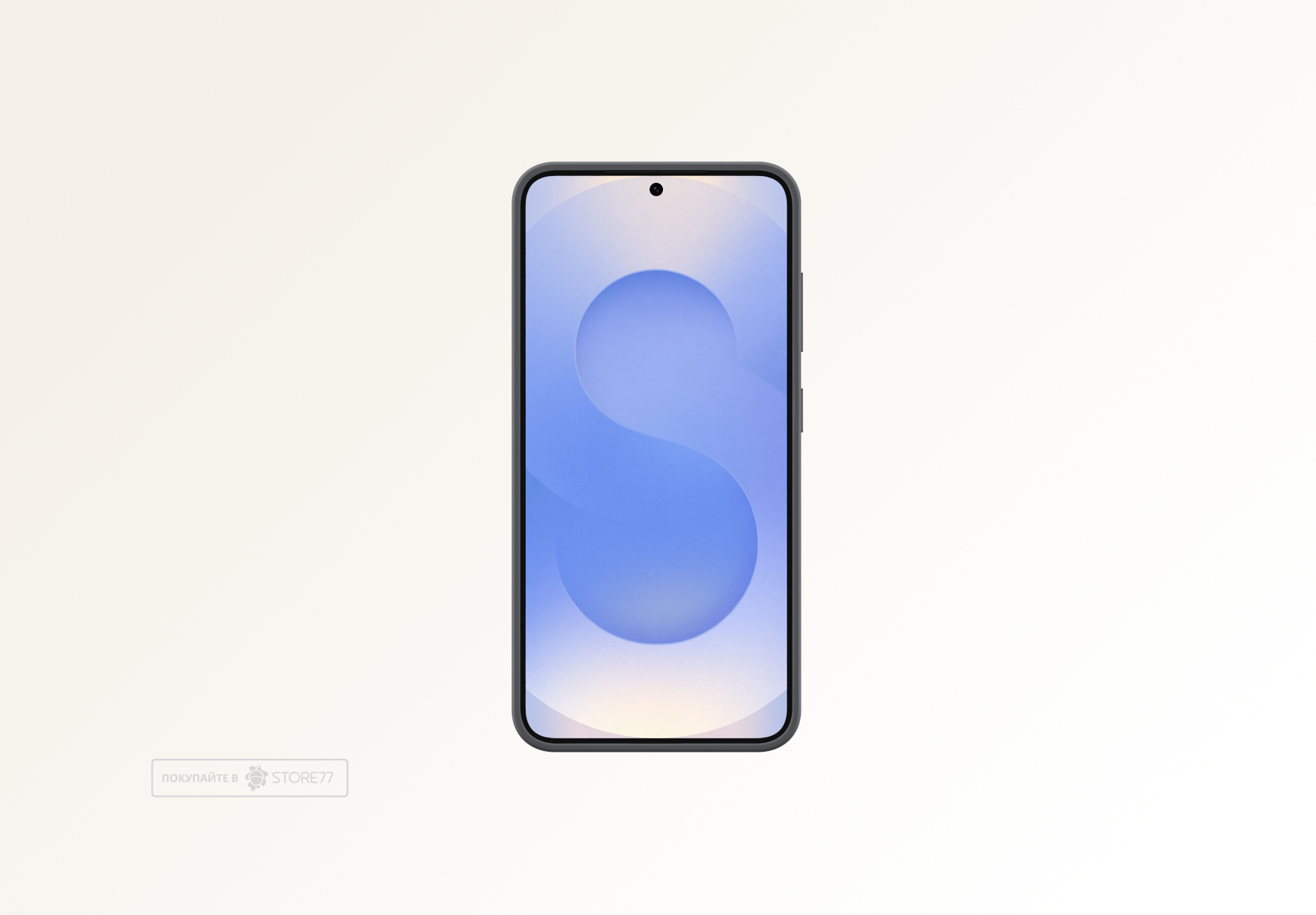 Чехол Samsung Silicone Case для Samsung Galaxy S25 (Черный)