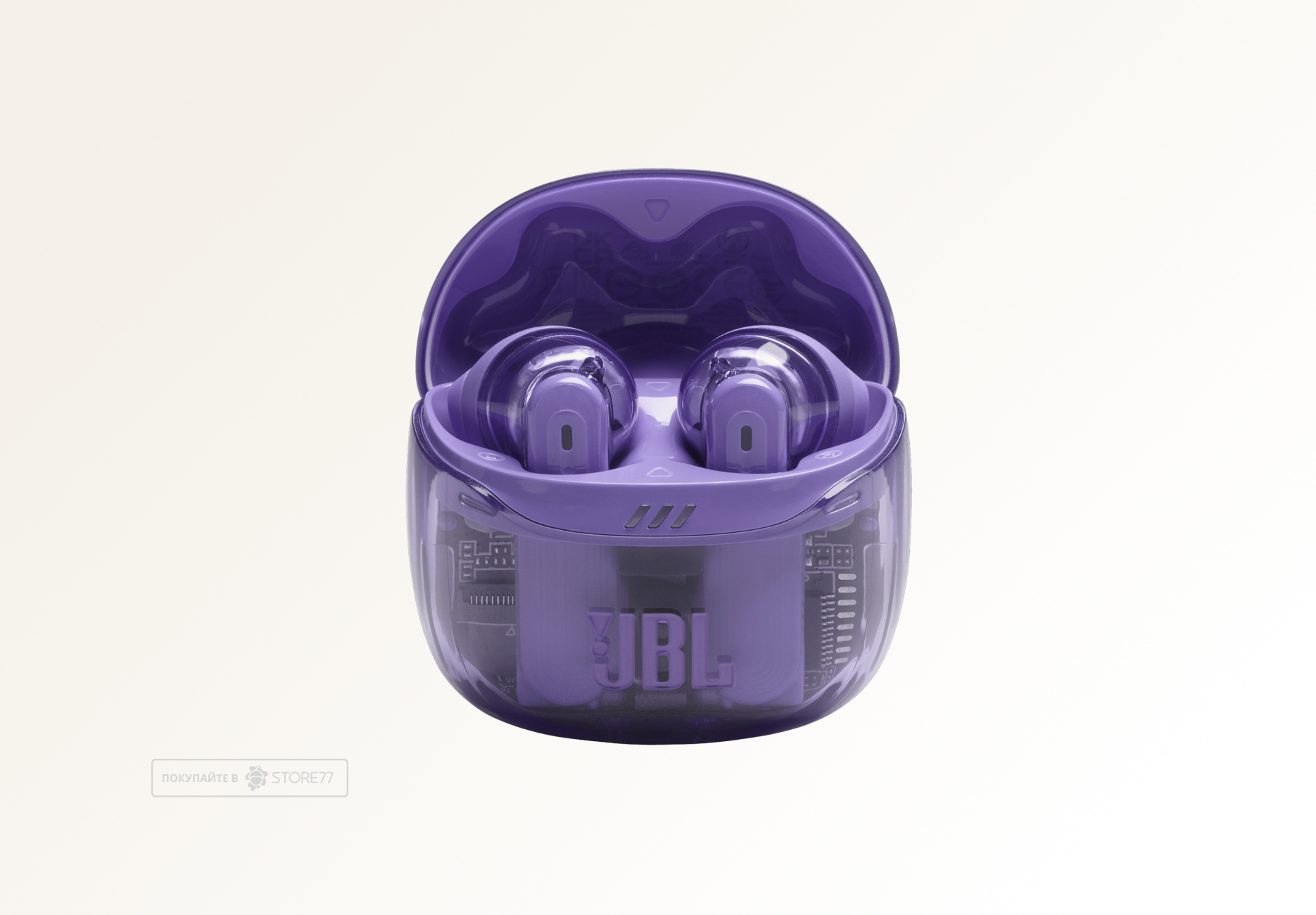 Беспроводные наушники JBL Tune Flex 2 Ghost Edition (Фиолетовый)