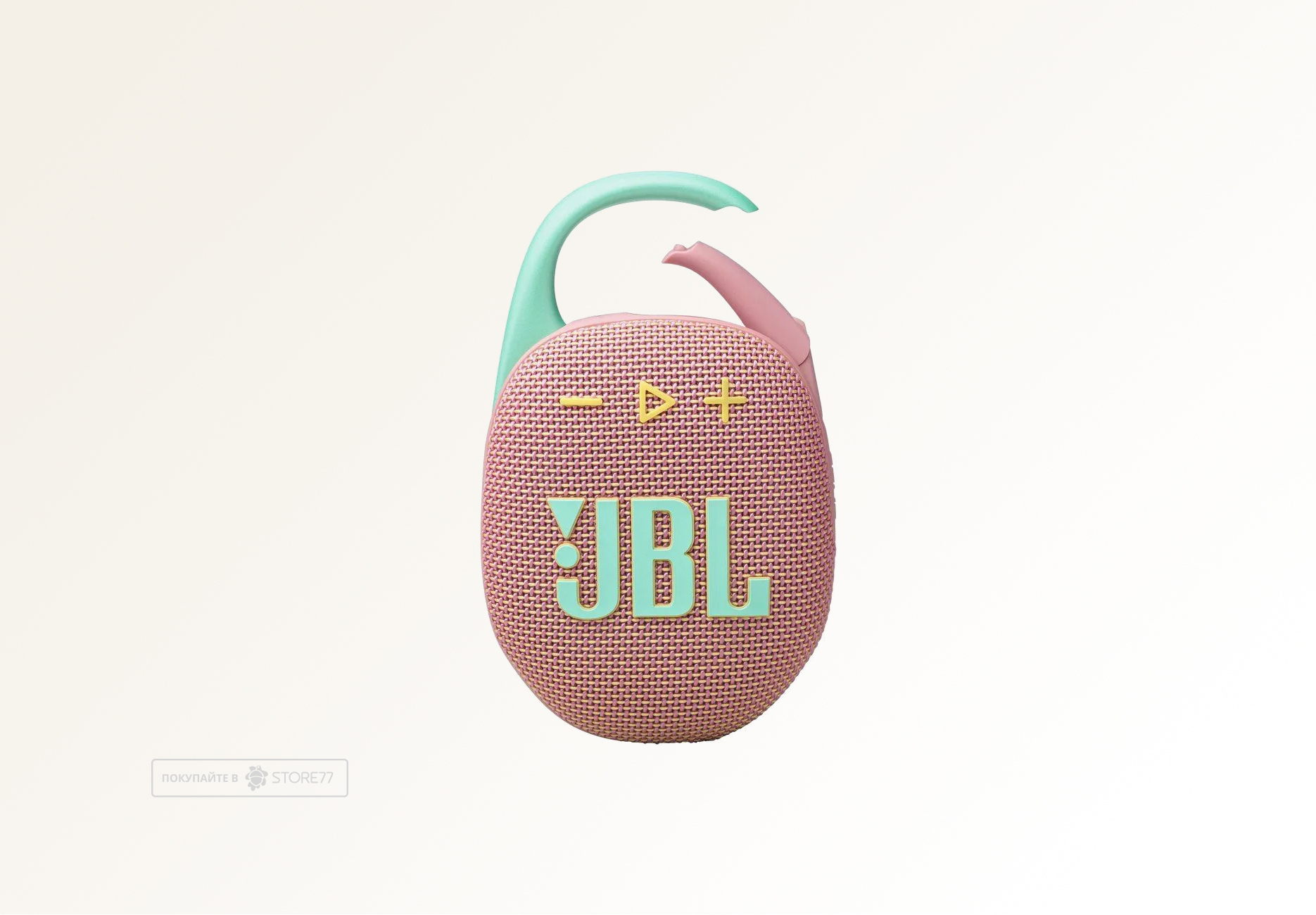 Портативная акустика JBL Clip 5 (Розовая)