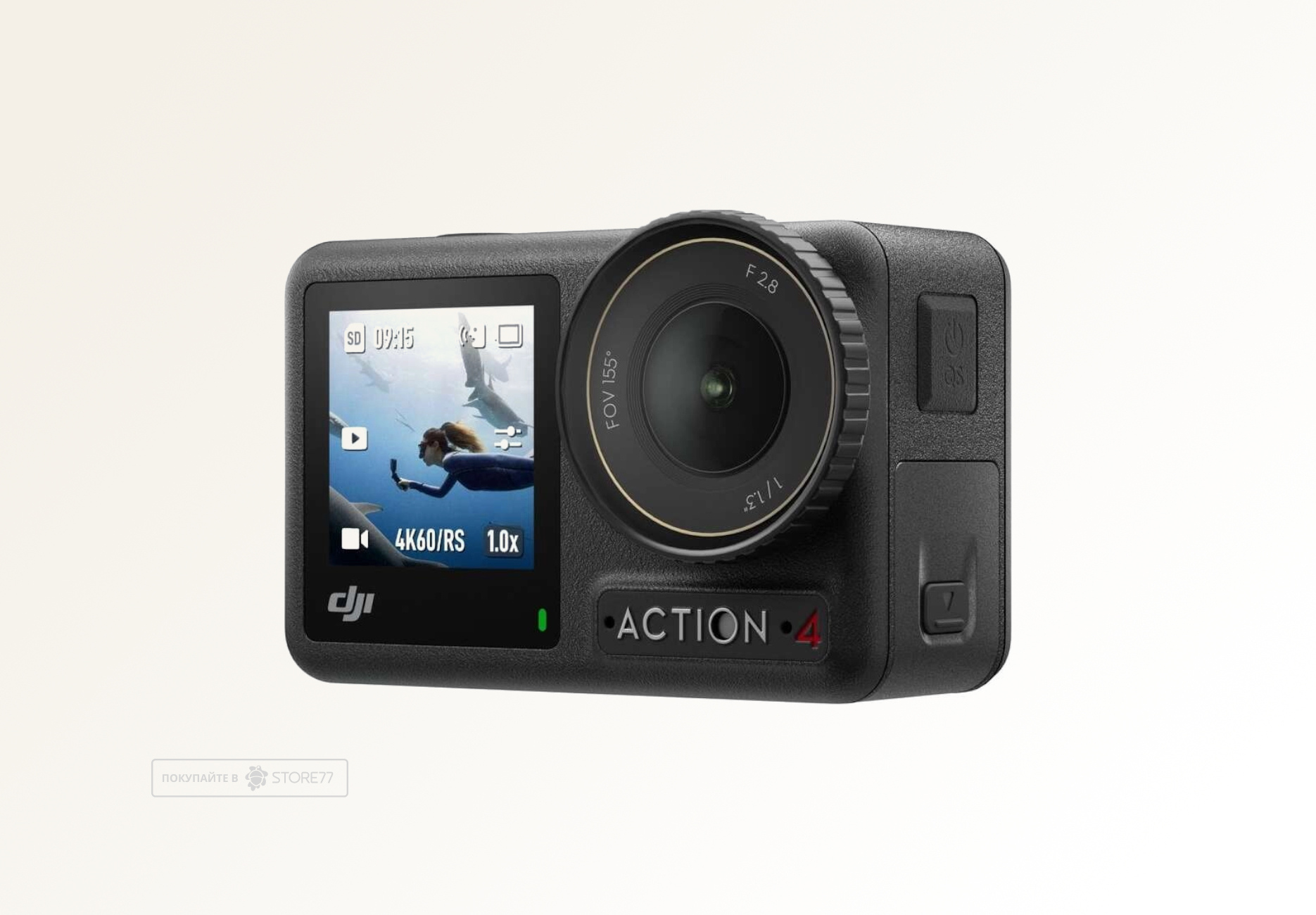 Экшн-камера DJI Osmo Action 4 Standard Combo цвет: черный (Black)