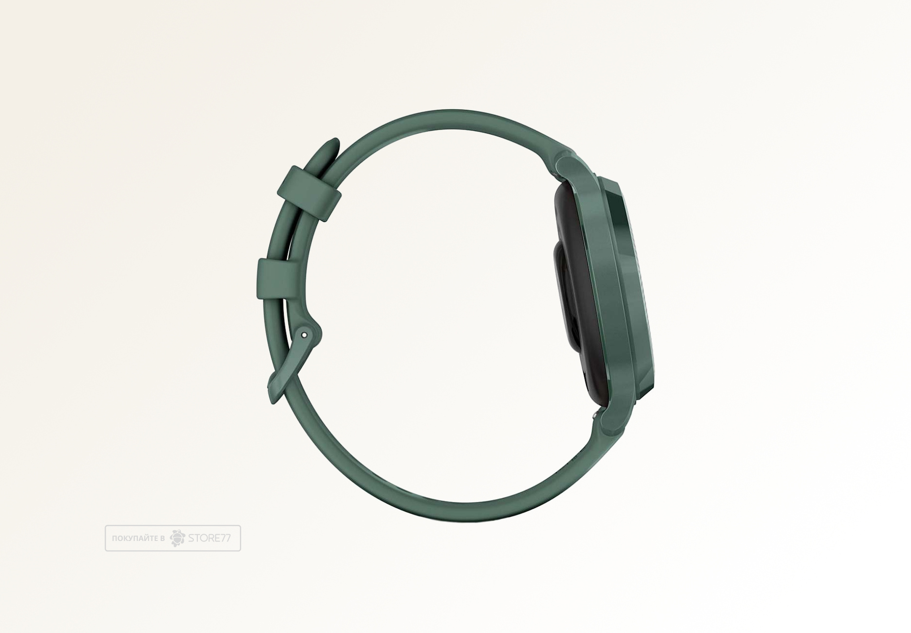 Умные часы Garmin LILY 2 Active 38 мм, корпус: яшмовый (Jasper), с зеленым силиконовым ремешком (Green Band)