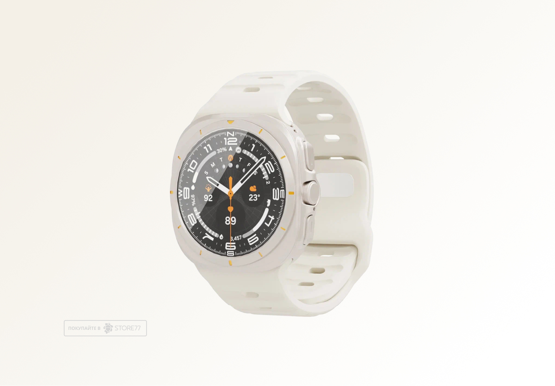 Ремешок VLP Pulse для Samsung Galaxy Watch Ultra 47 мм (Белый)