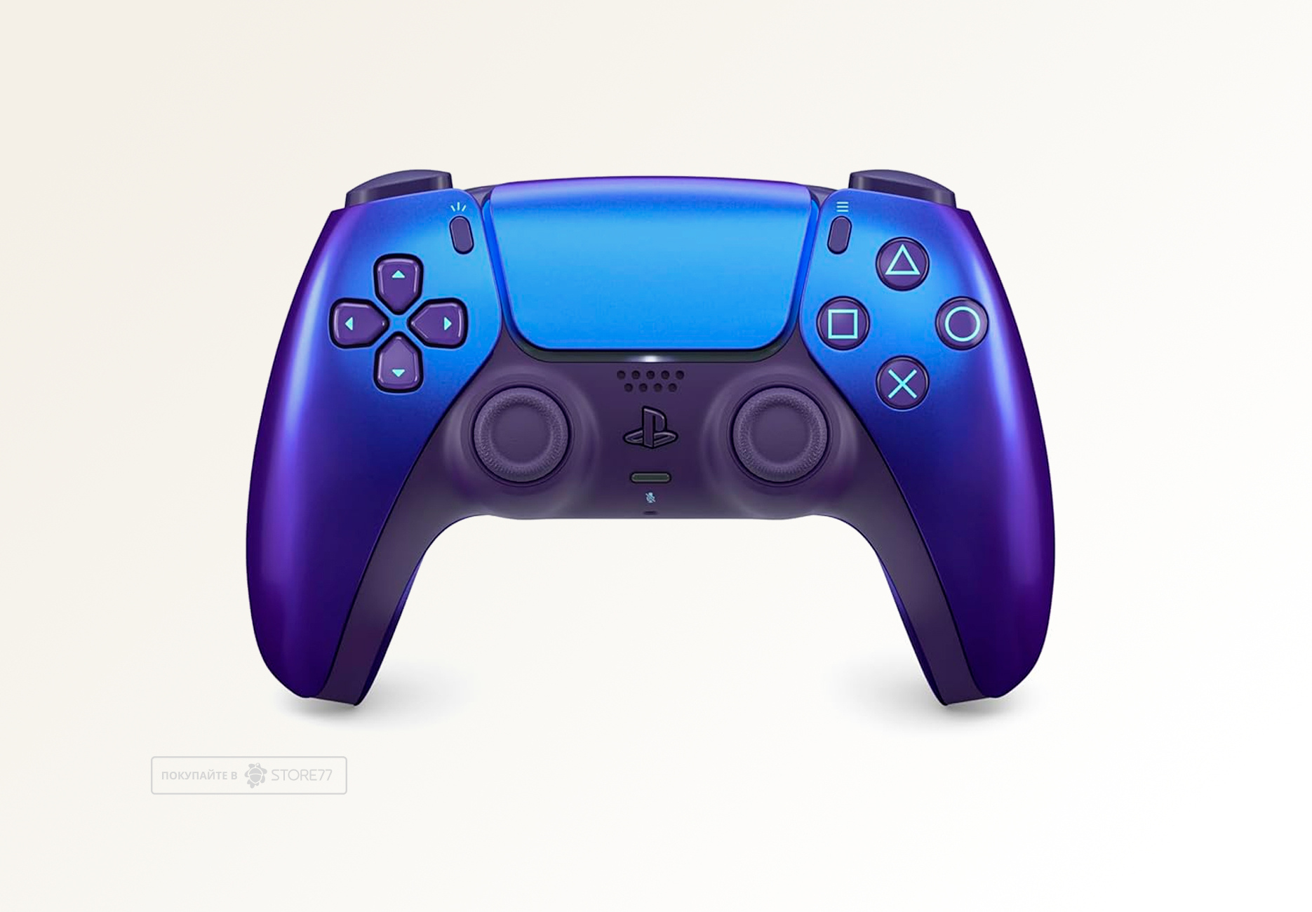 Геймпад Sony DualSense для PlayStation 5 (PS5), цвет: синий хром (Chroma Indigo)