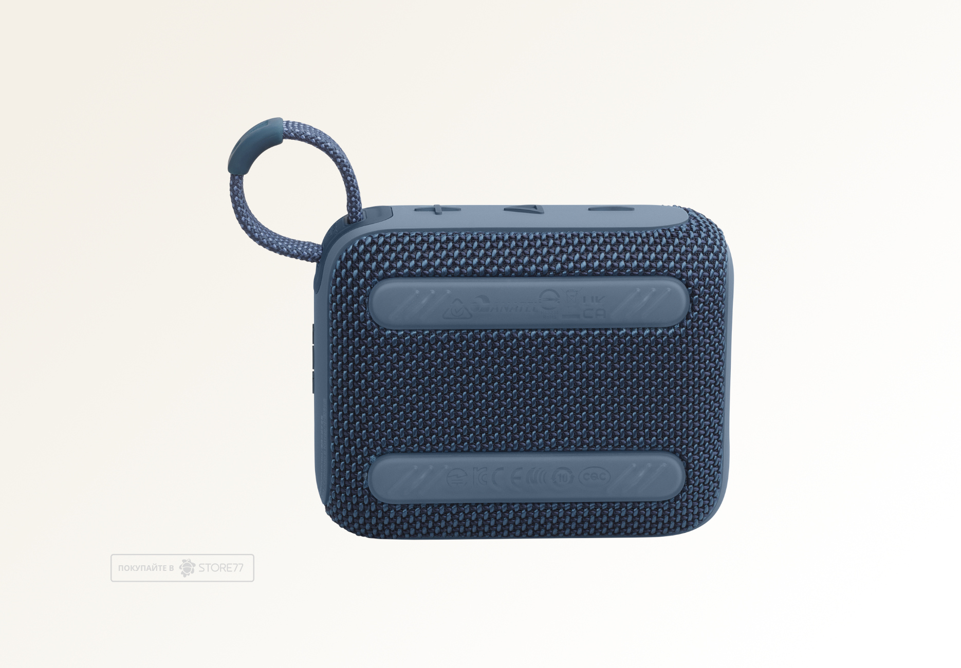 Портативная акустика JBL GO 4 (Синяя)