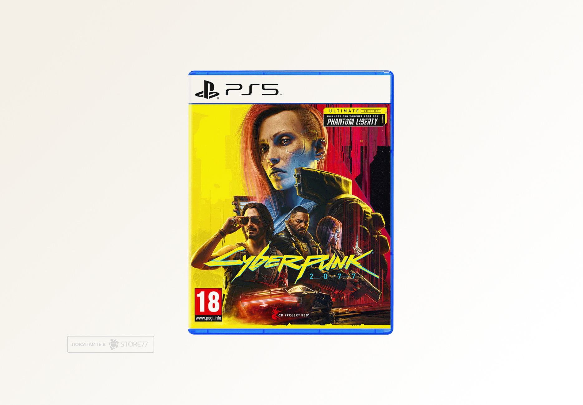 Игра Cyberpunk 2077: Ultimate Edition для PlayStation 5 (PS5), русская версия