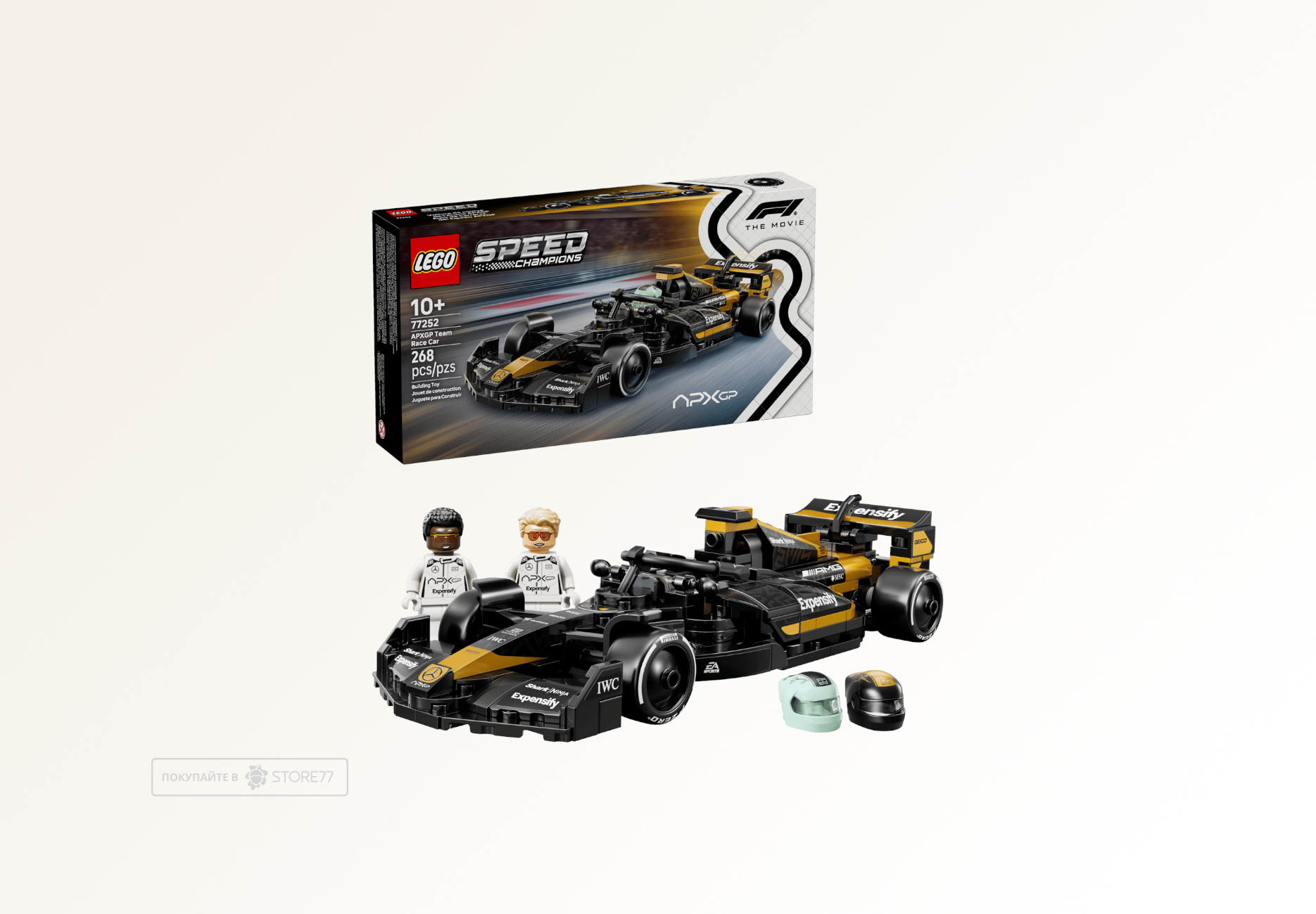 Конструктор LEGO Speed Champions 77252 APXGP Team Race Car