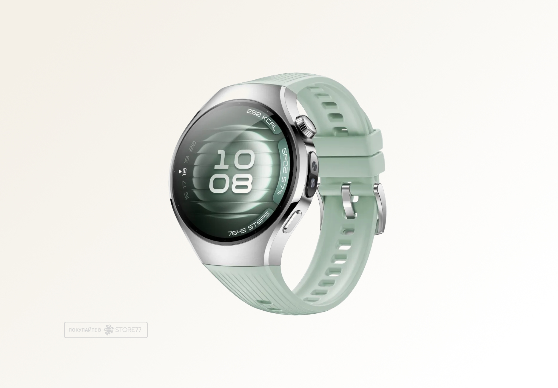 Умные часы Huawei Watch 5 42 мм LTE, цвет: салатовый (Light Green)