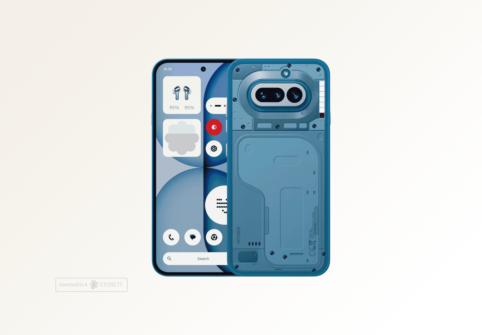 Телефон Nothing Phone (4a) 12/256 ГБ (Синий)
