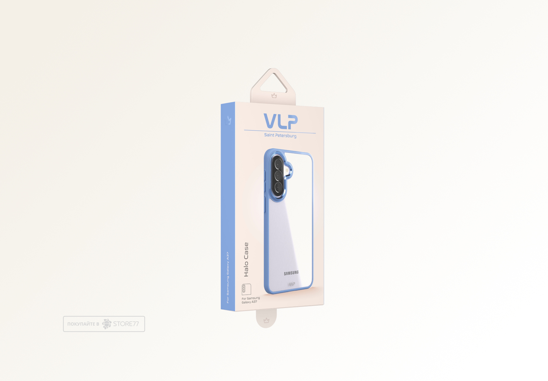 Чехол защитный VLP Halo Case для Samsung Galaxy A37 (Лавандовый)