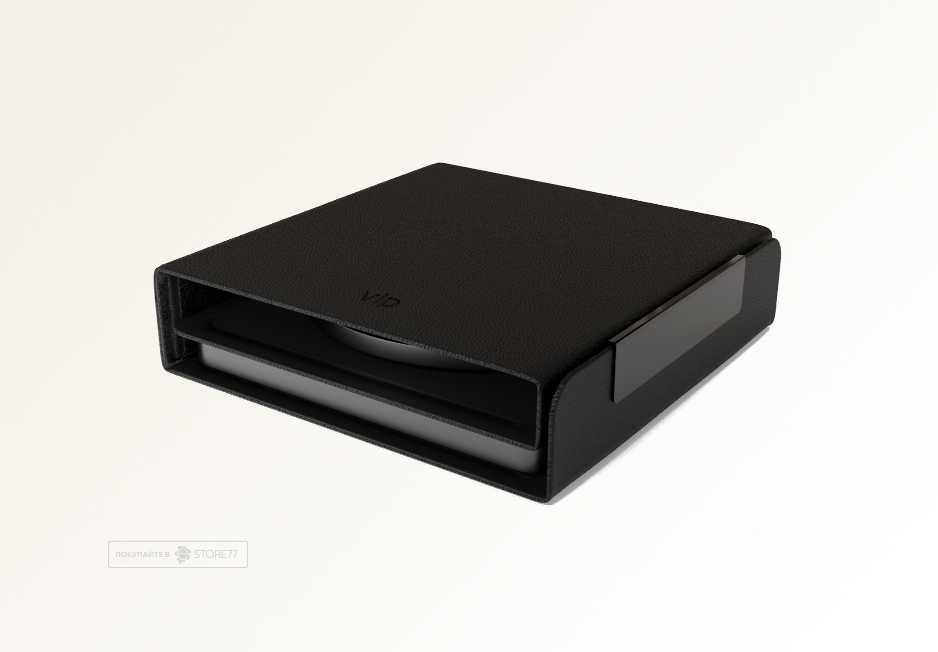 Беспроводное зарядное устройство VLP W-Charger для Samsung 3-в-1 (Черное)