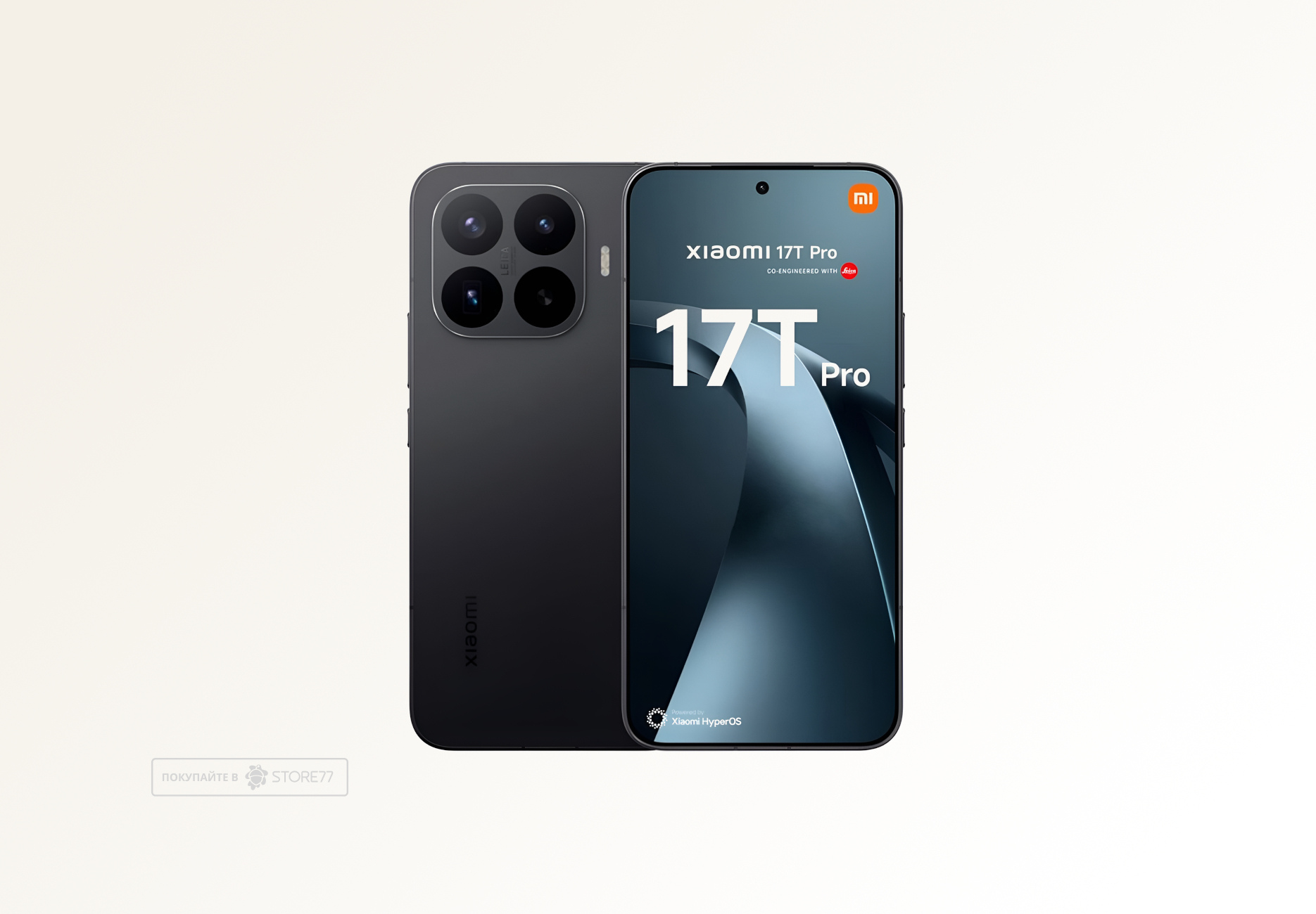 Телефон Xiaomi 17T Pro 12/512 ГБ, цвет: черный (Black)