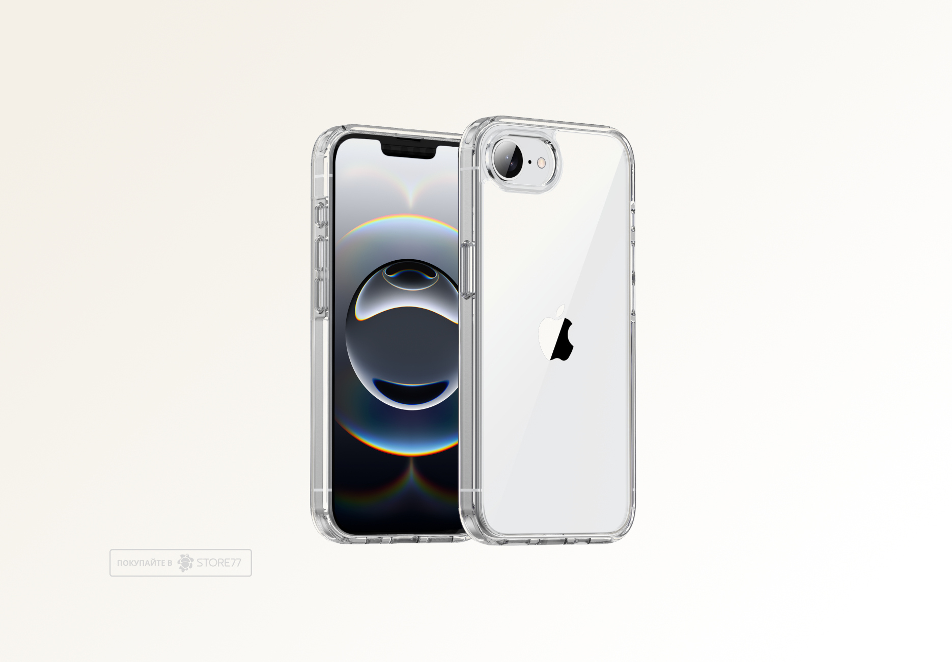 Чехол Gurdini Alba Series для iPhone 16e/17e (Прозрачный)