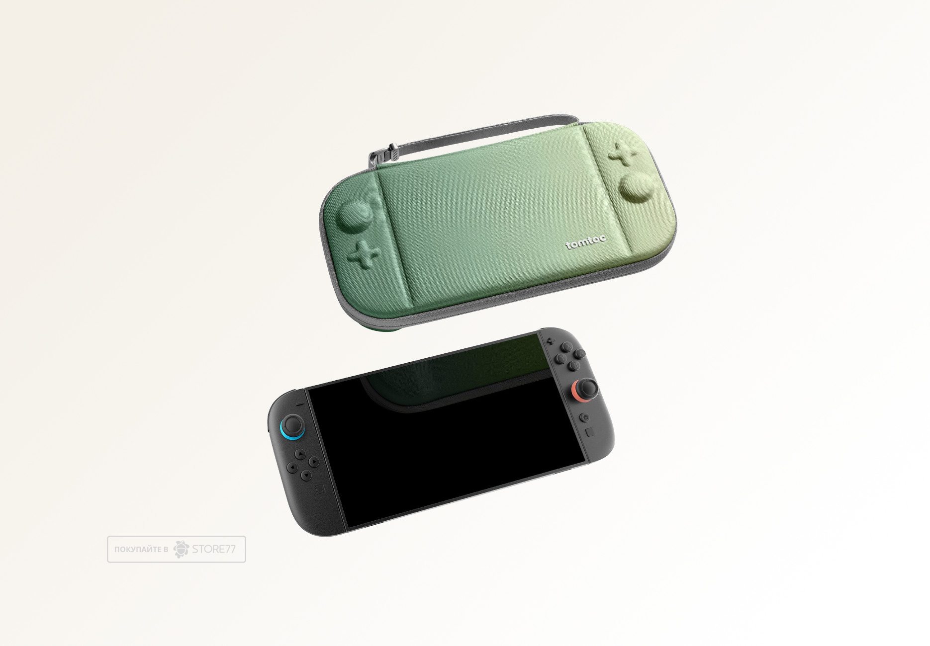 Чехол Tomtoс Gaming для Nintendo Switch 2 (Зеленый)