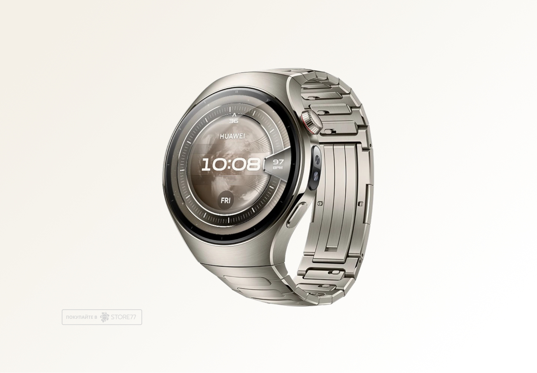 Умные часы Huawei Watch 5 46 мм LTE, цвет: титановый (Titanium)