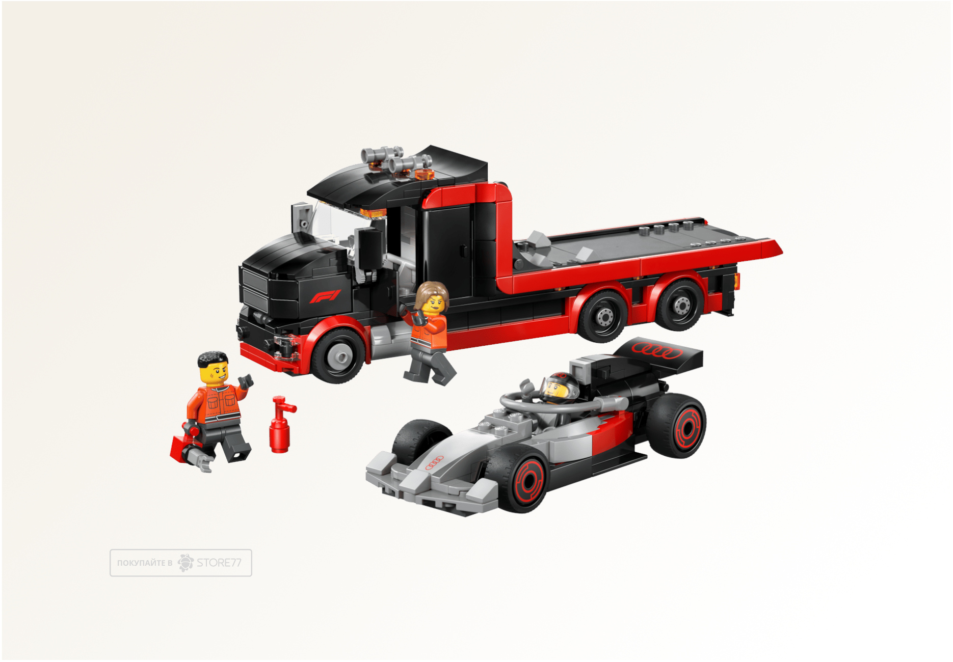 Конструктор LEGO City 60493 Грузовик F1 с Audi