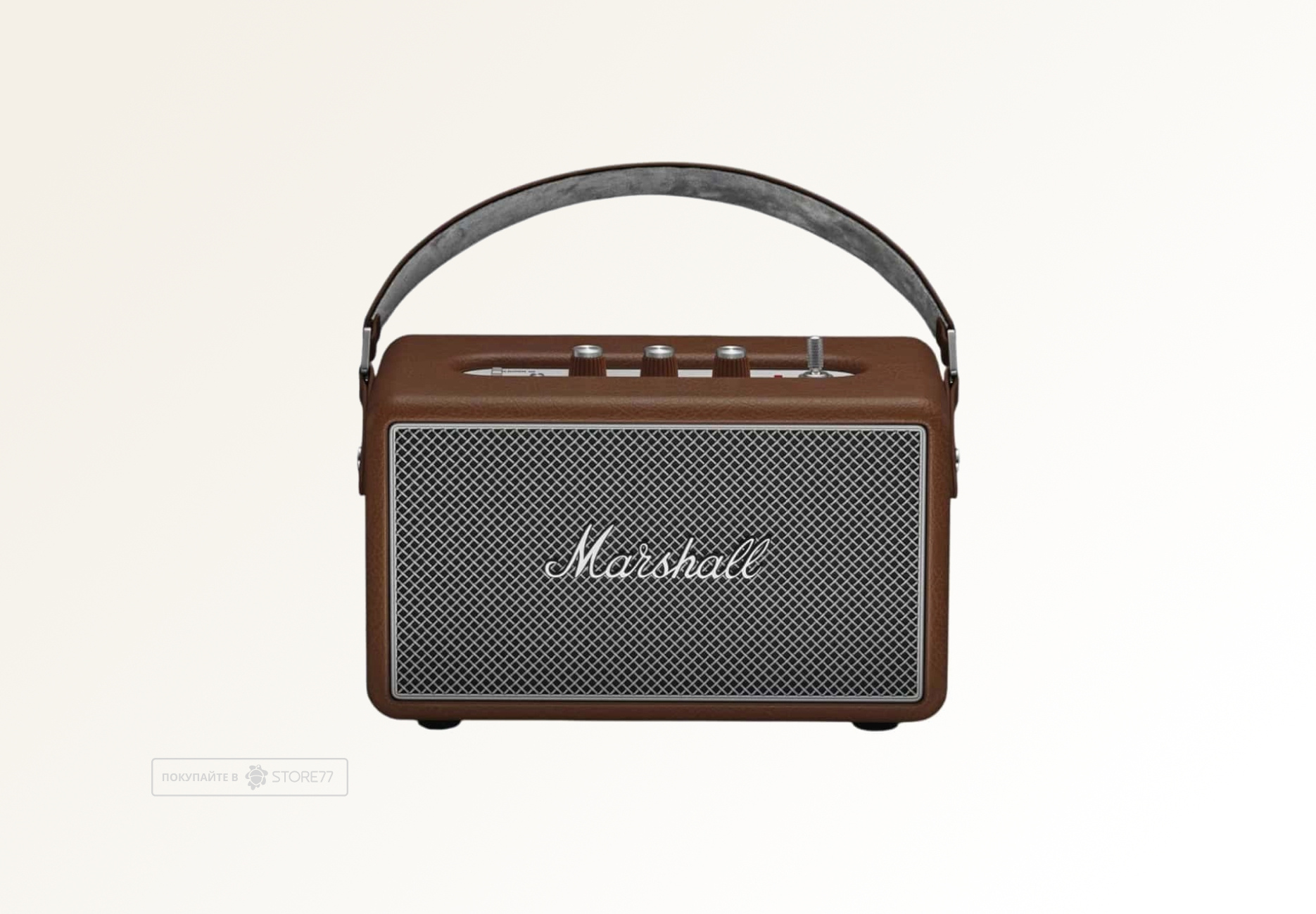 Портативная акустика Marshall KilBurn 3, цвет: коричневая (Brown)