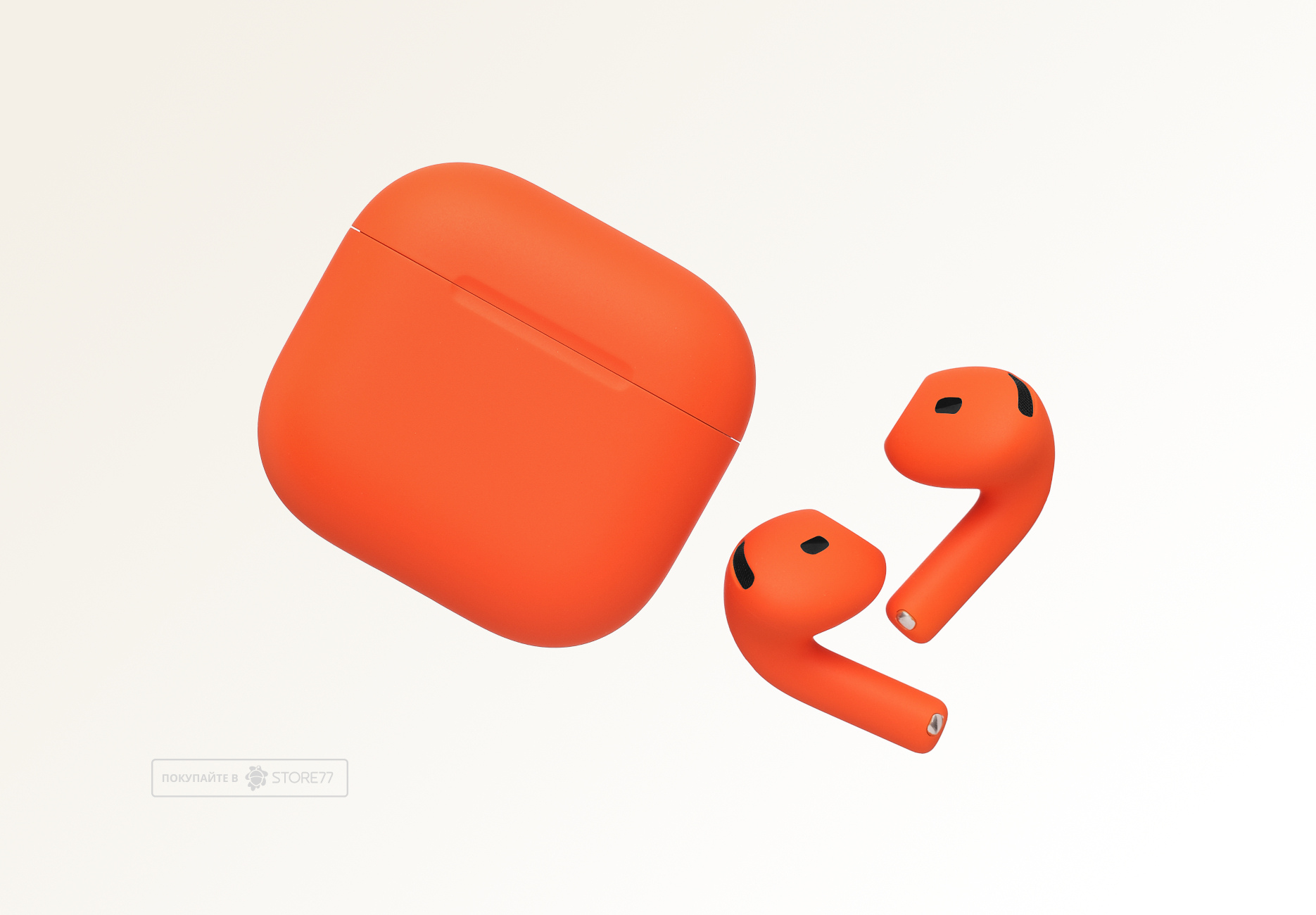 Беспроводные наушники Apple AirPods 4 (Оранжевый)