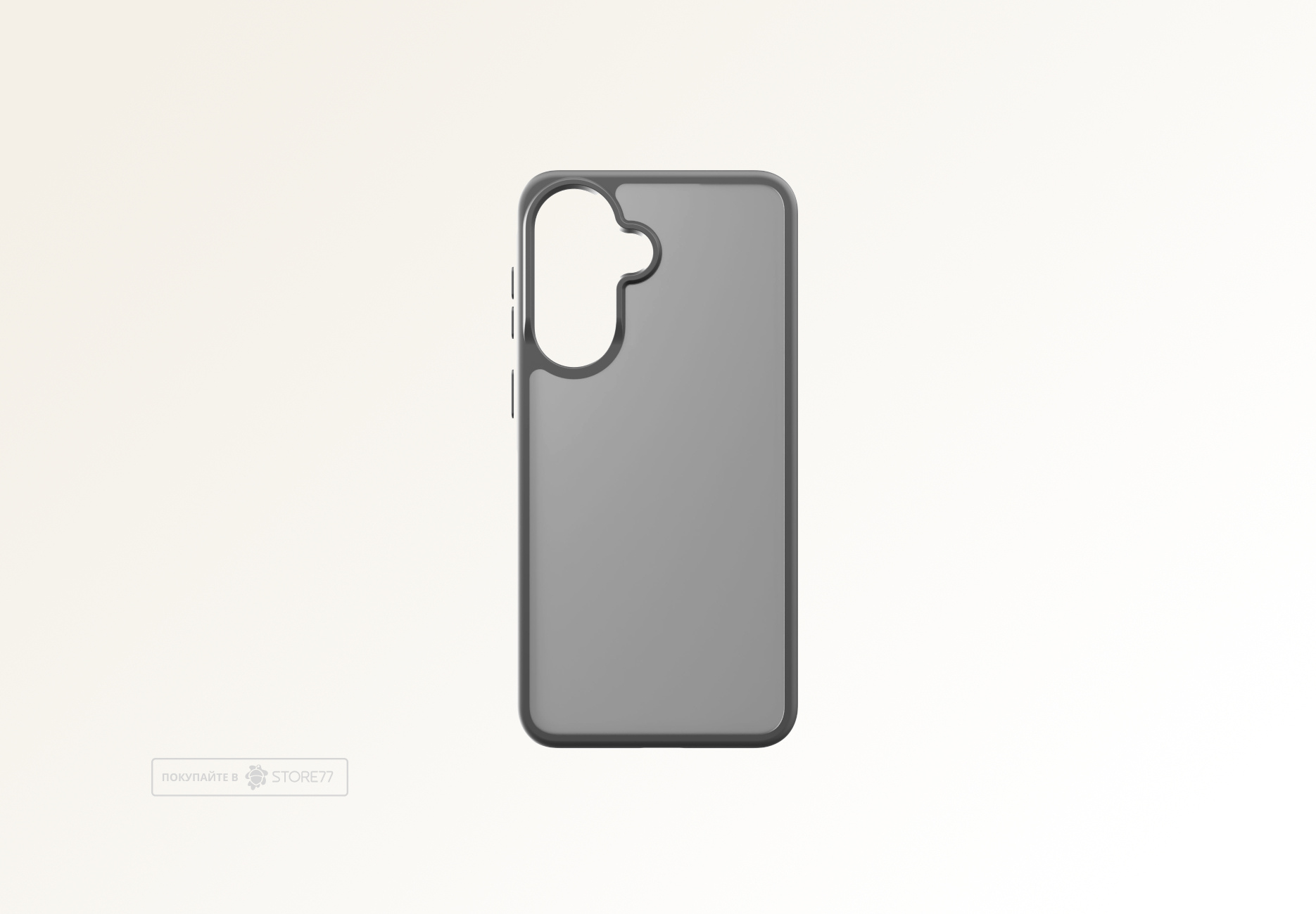 Чехол защитный VLP Haze Case для Samsung Galaxy A37 (Черный)