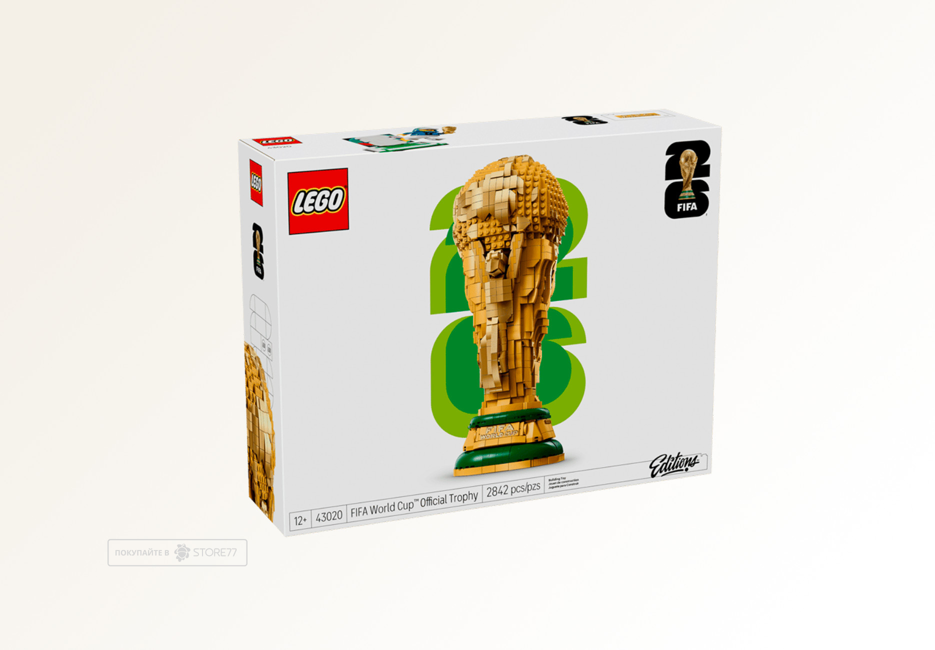 Конструктор LEGO Editions (Эдишнс) 43020 Официальный трофей чемпионата мира FIFA