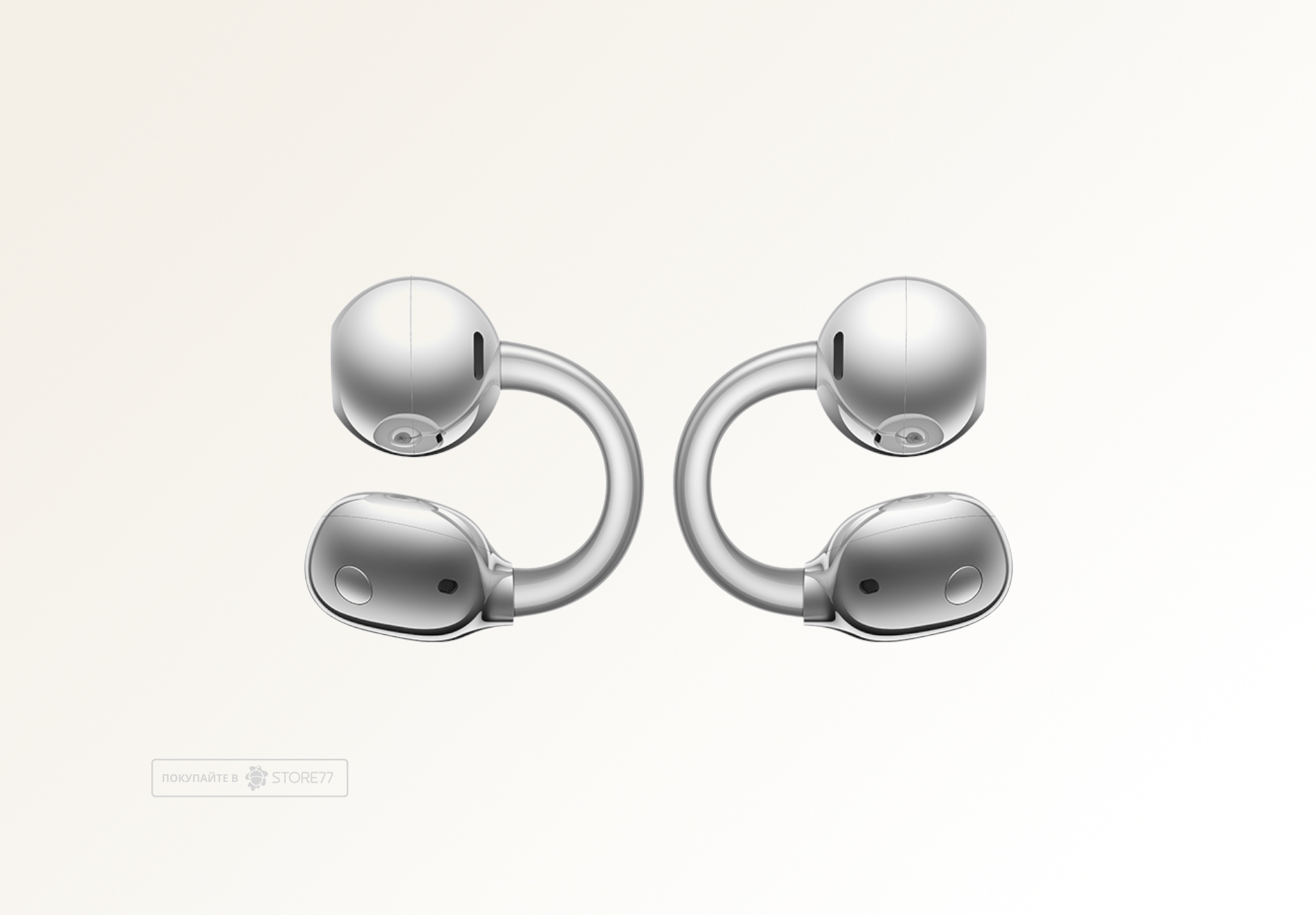 Беспроводные наушники Huawei FreeClip 2 S, цвет: космический серебристый (Space Silver)