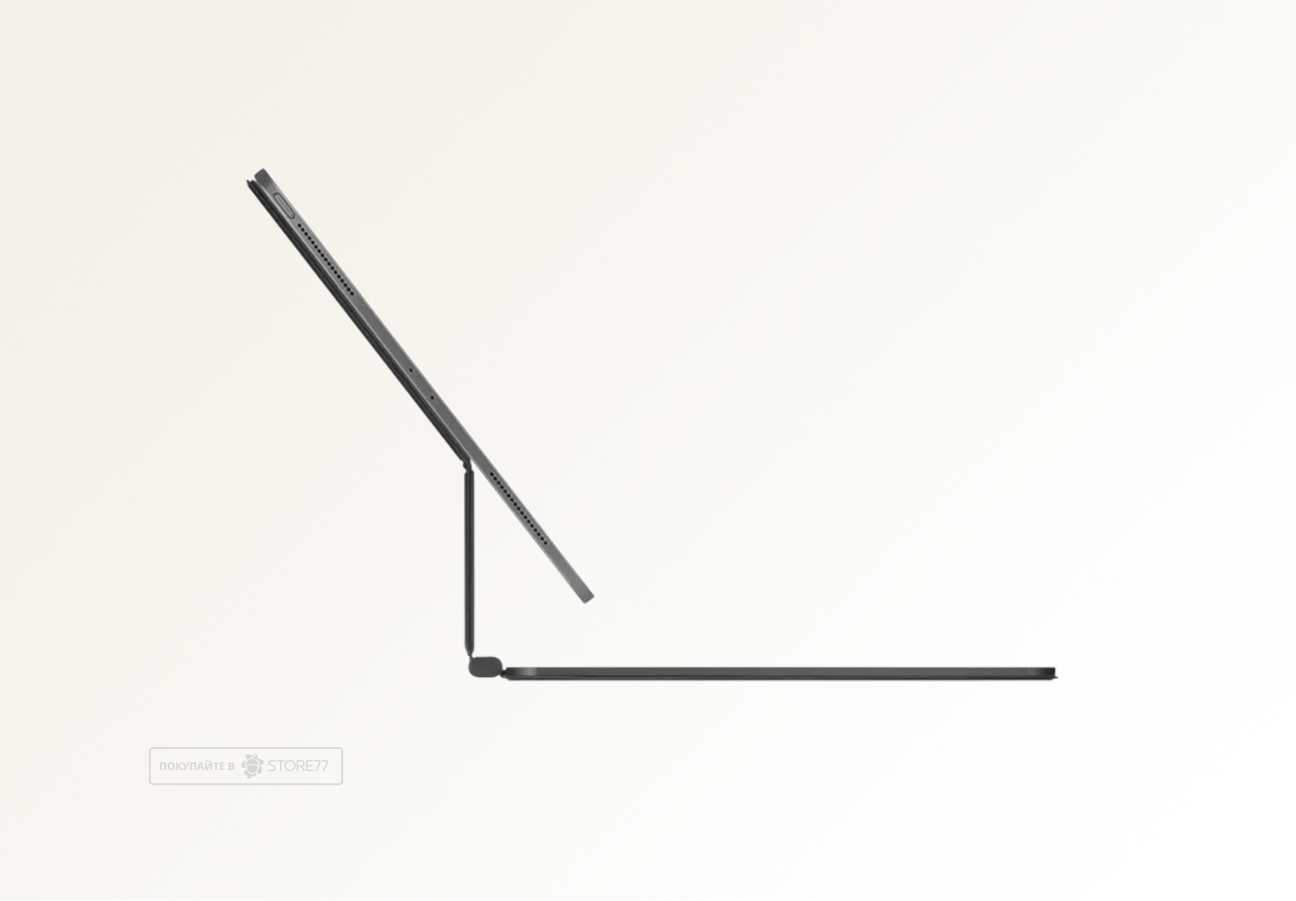 Чехол-клавиатура uBear FlexKey для iPad Pro 11" M4/M5 (Черная)