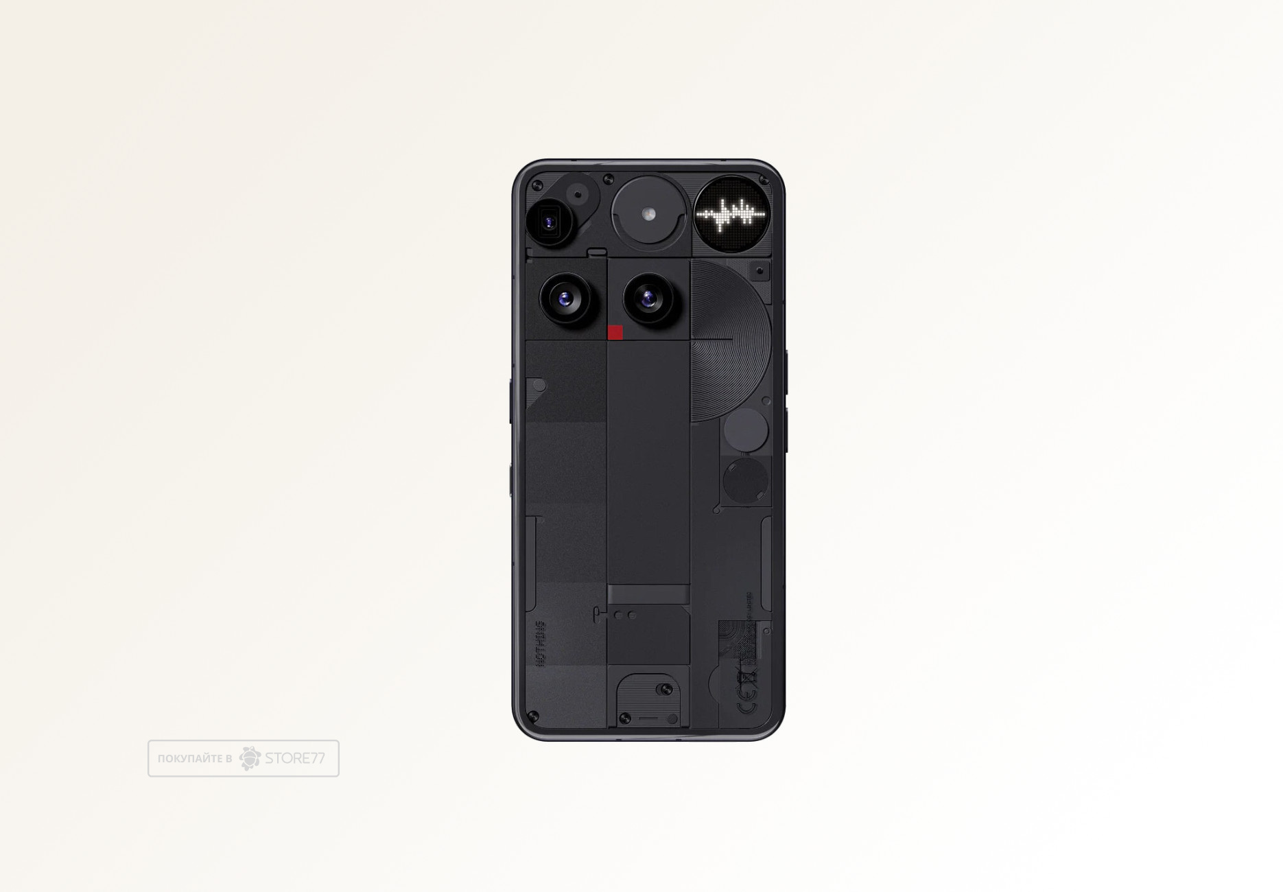 Телефон Nothing Phone (3) 16/512 ГБ (Черный)