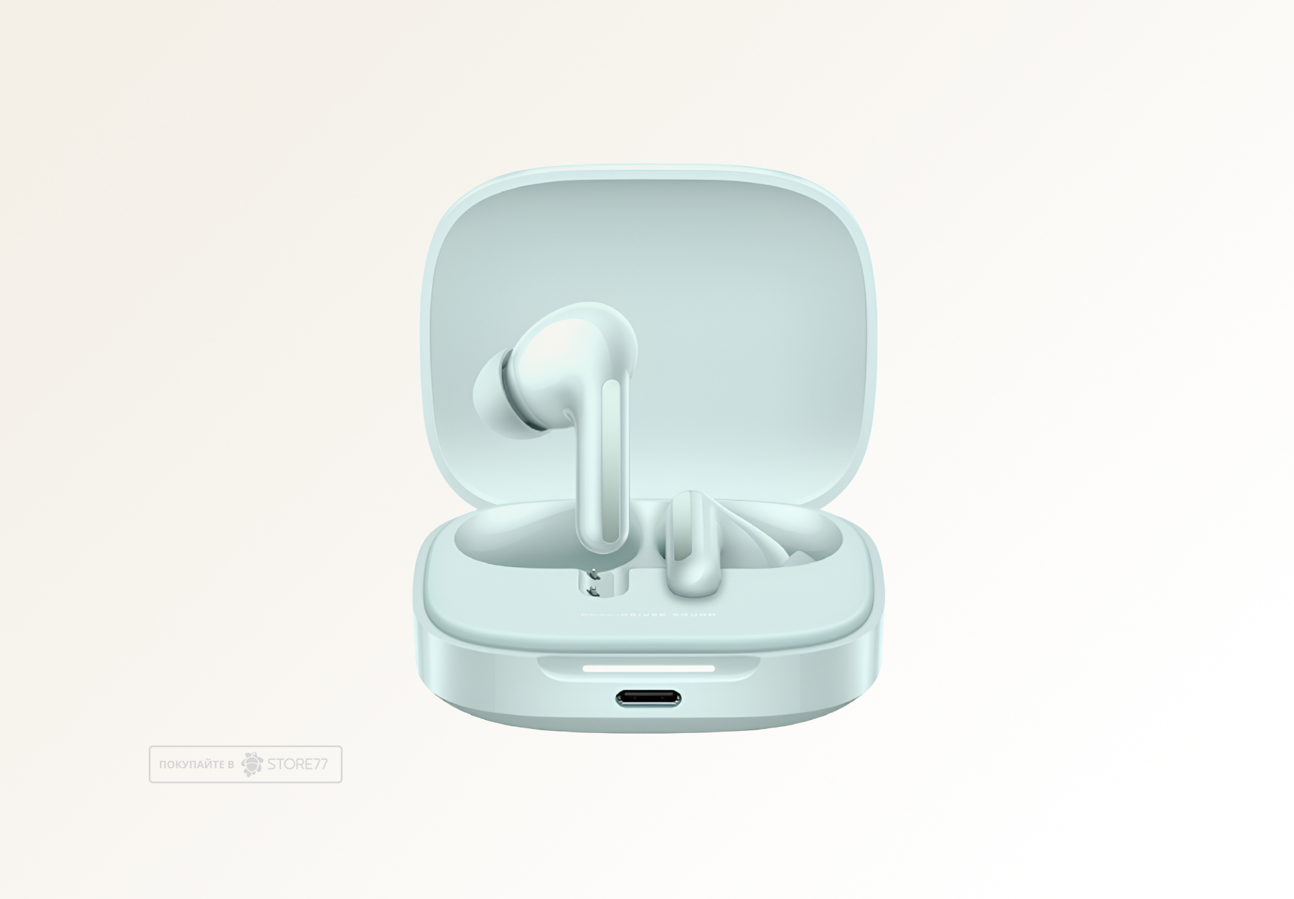 Беспроводные наушники Xiaomi Redmi Buds 6, цвет: коралловый зеленый (Coral Green)