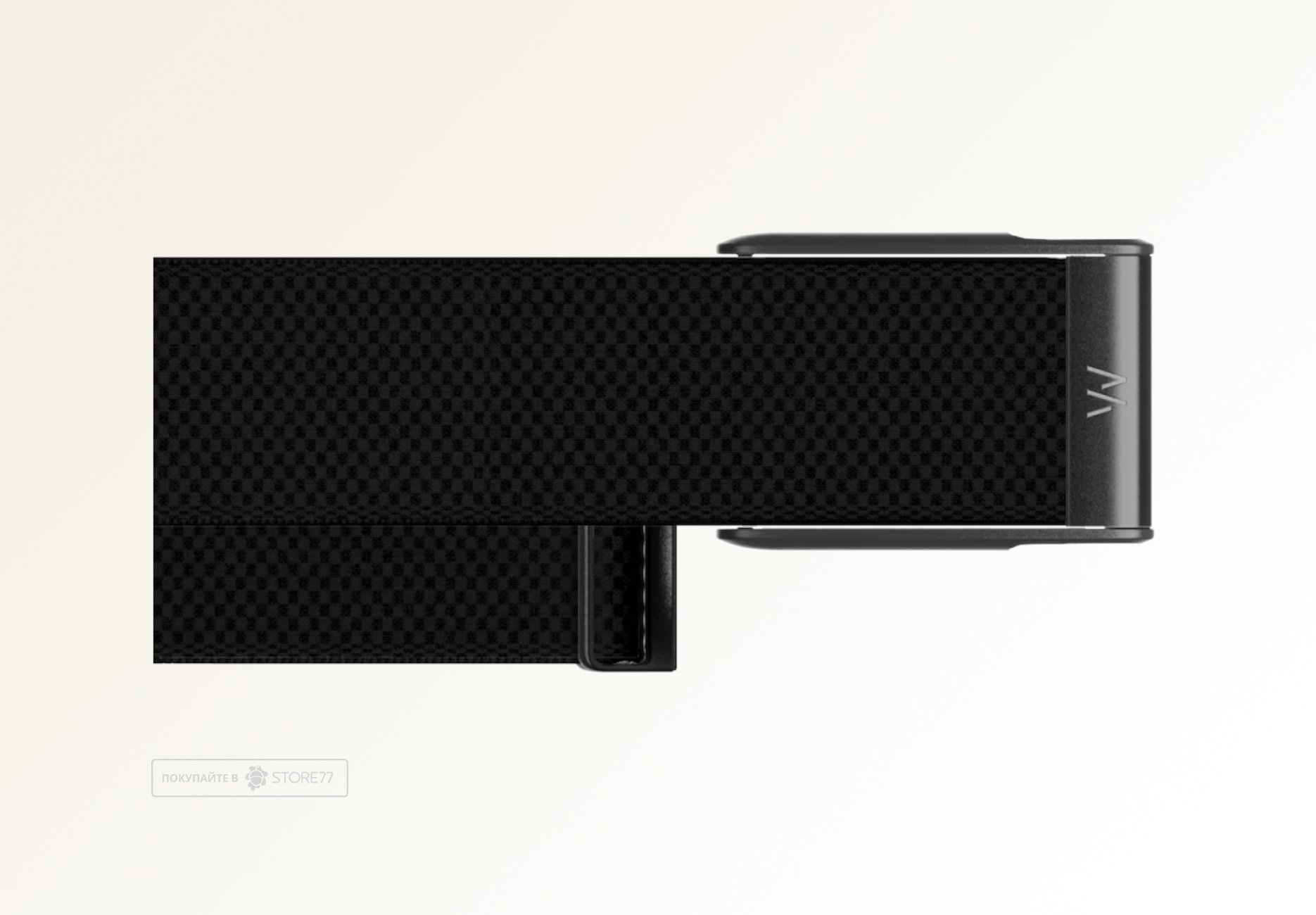 Ремешок плетеный для браслета Whoop MG SuperKnit, цвет: обсидиан (Obsidian)