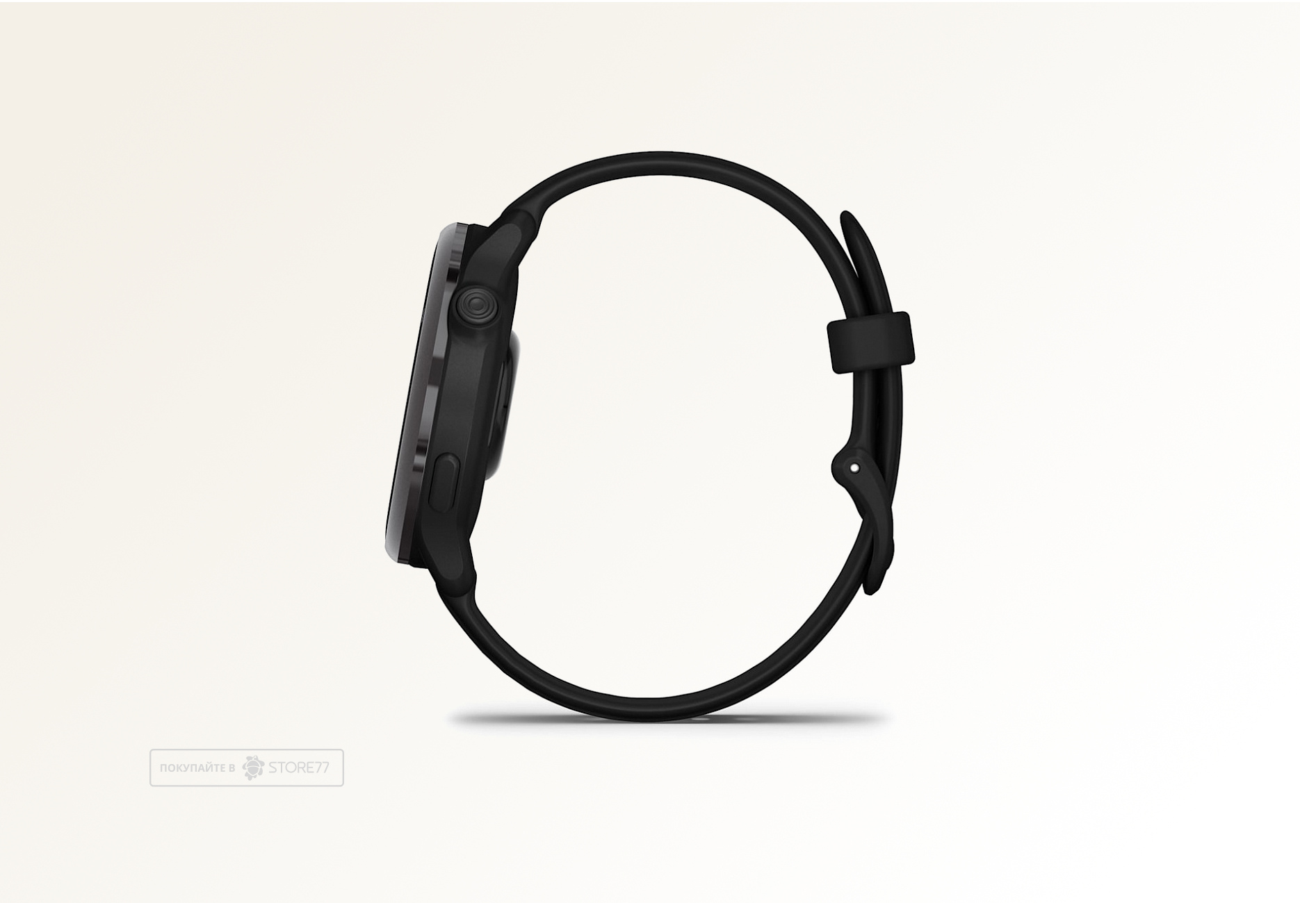 Умные часы Garmin VIVOACTIVE 6 42 мм, корпус: черный (Black), с черным силиконовым ремешком