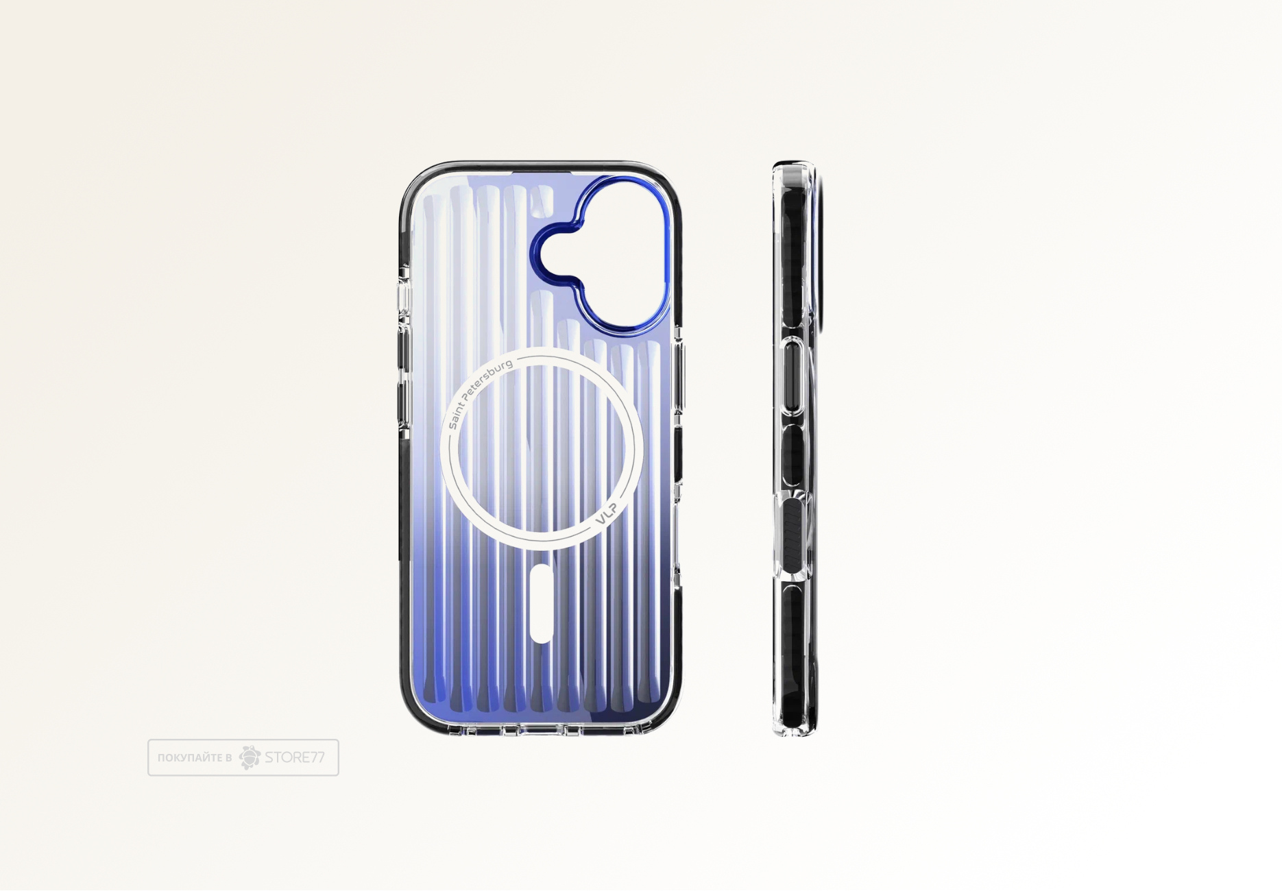 Чехол защитный VLP Pulse Case с поддержкой MagSafe для iPhone 17 (Черный)