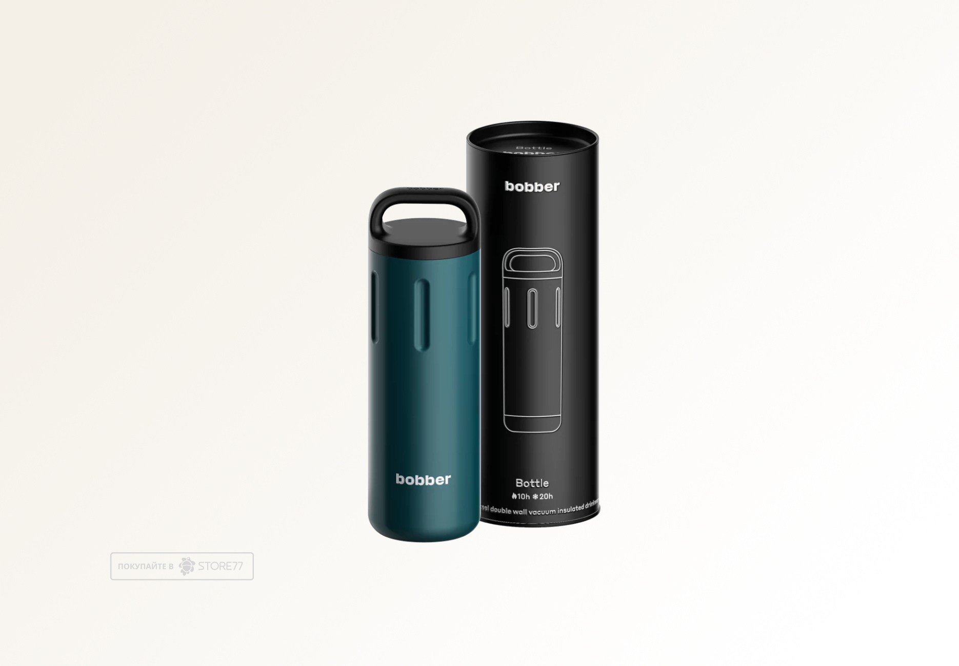 Термос Bobber Bottle-770 цвет: темно-бирюзовый (Deep Teal)