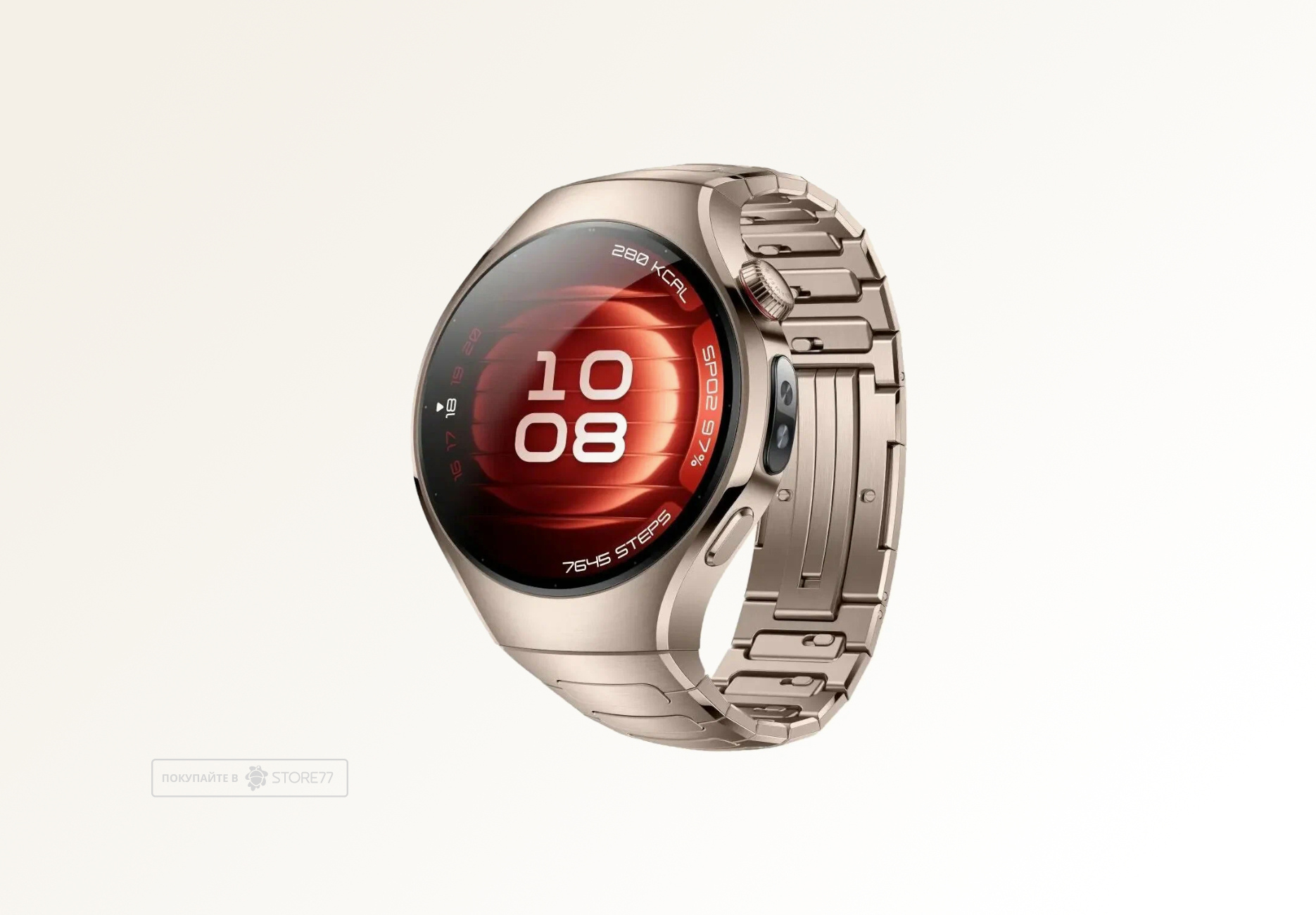 Умные часы Huawei Watch 5 42 мм LTE, цвет: песочный золотой (Sand Gold)