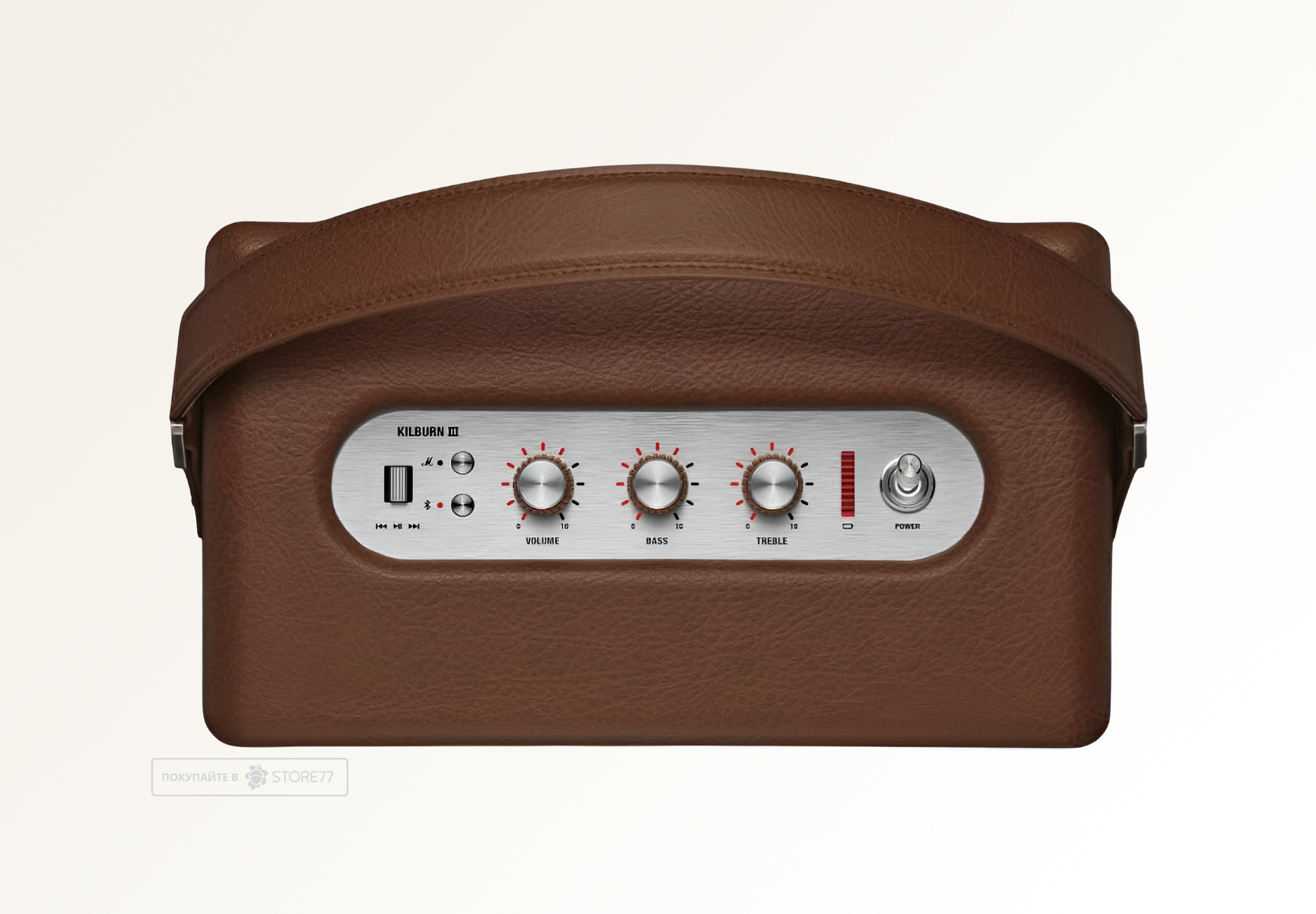 Портативная акустика Marshall KilBurn 3, цвет: коричневая (Brown)