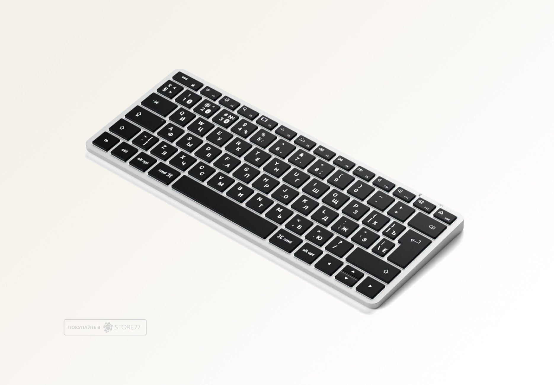 Клавиатура беспроводная Satechi Slim X1, Bluetooth (Серебристая)