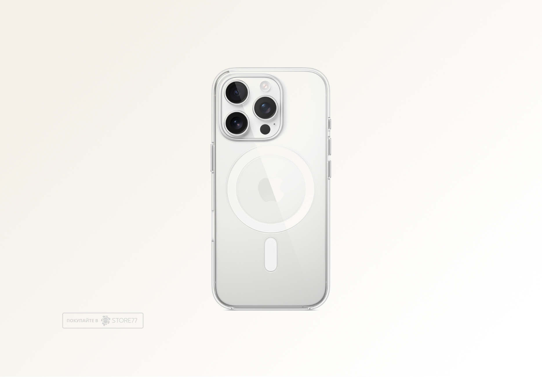 Чехол Тор с поддержкой MagSafe для iPhone 16 Pro (Прозрачный)