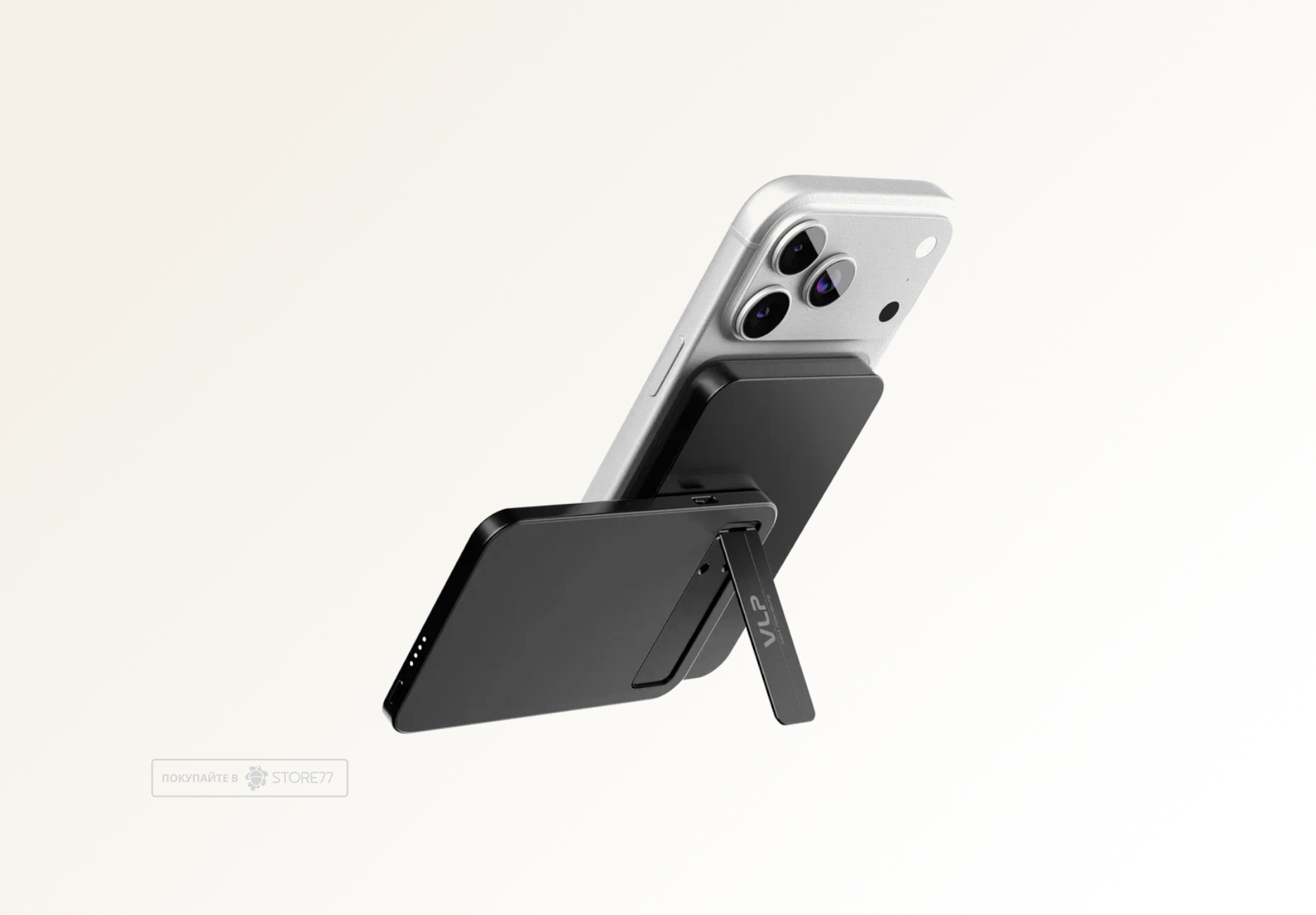 Внешний аккумулятор VLP Diamond Energy Pro с поддержкой MagSafe Qi2 5000 мА·ч (Черный)