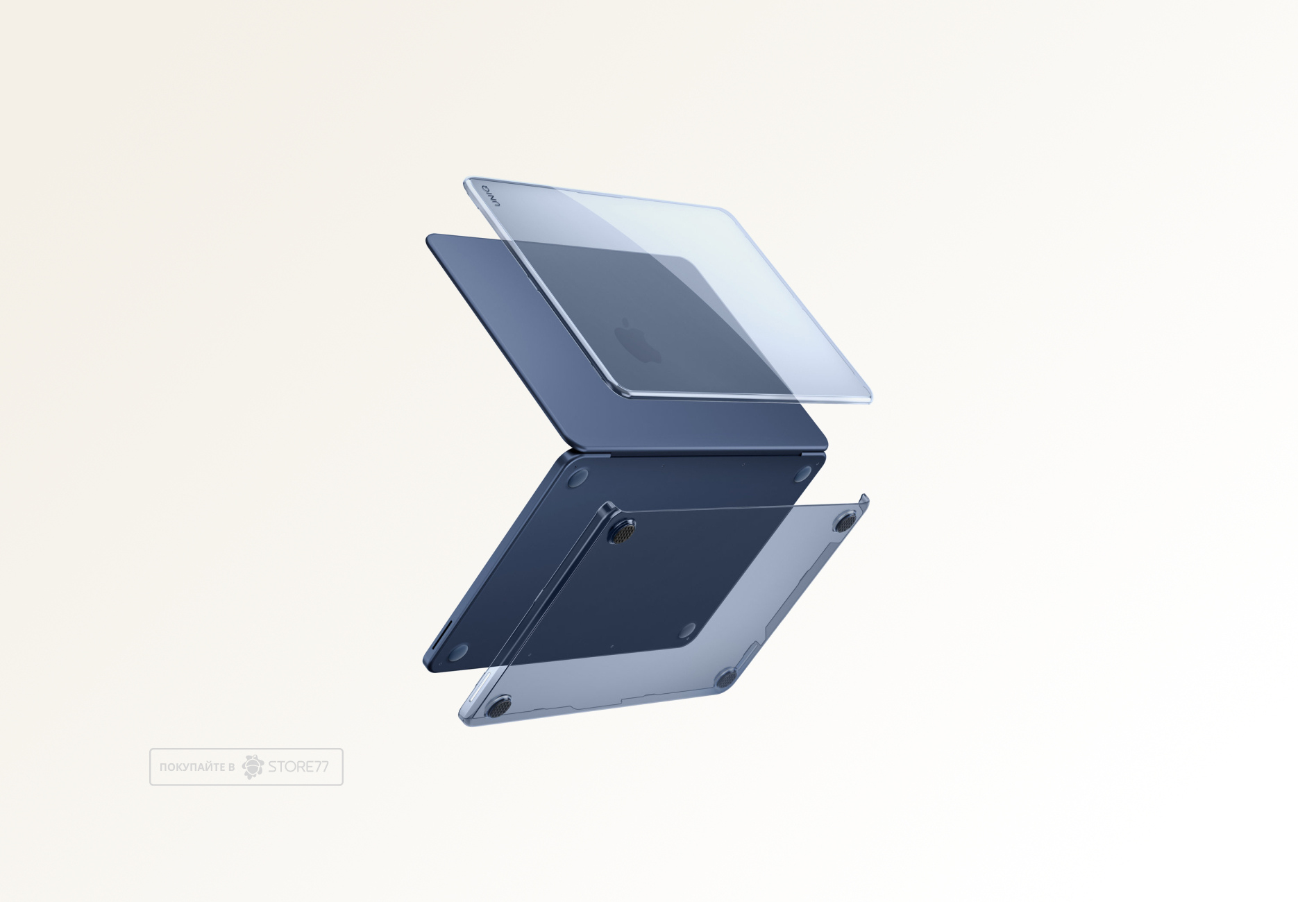 Накладка Uniq VERO для Macbook Neo 13 (2026) (Индиго)